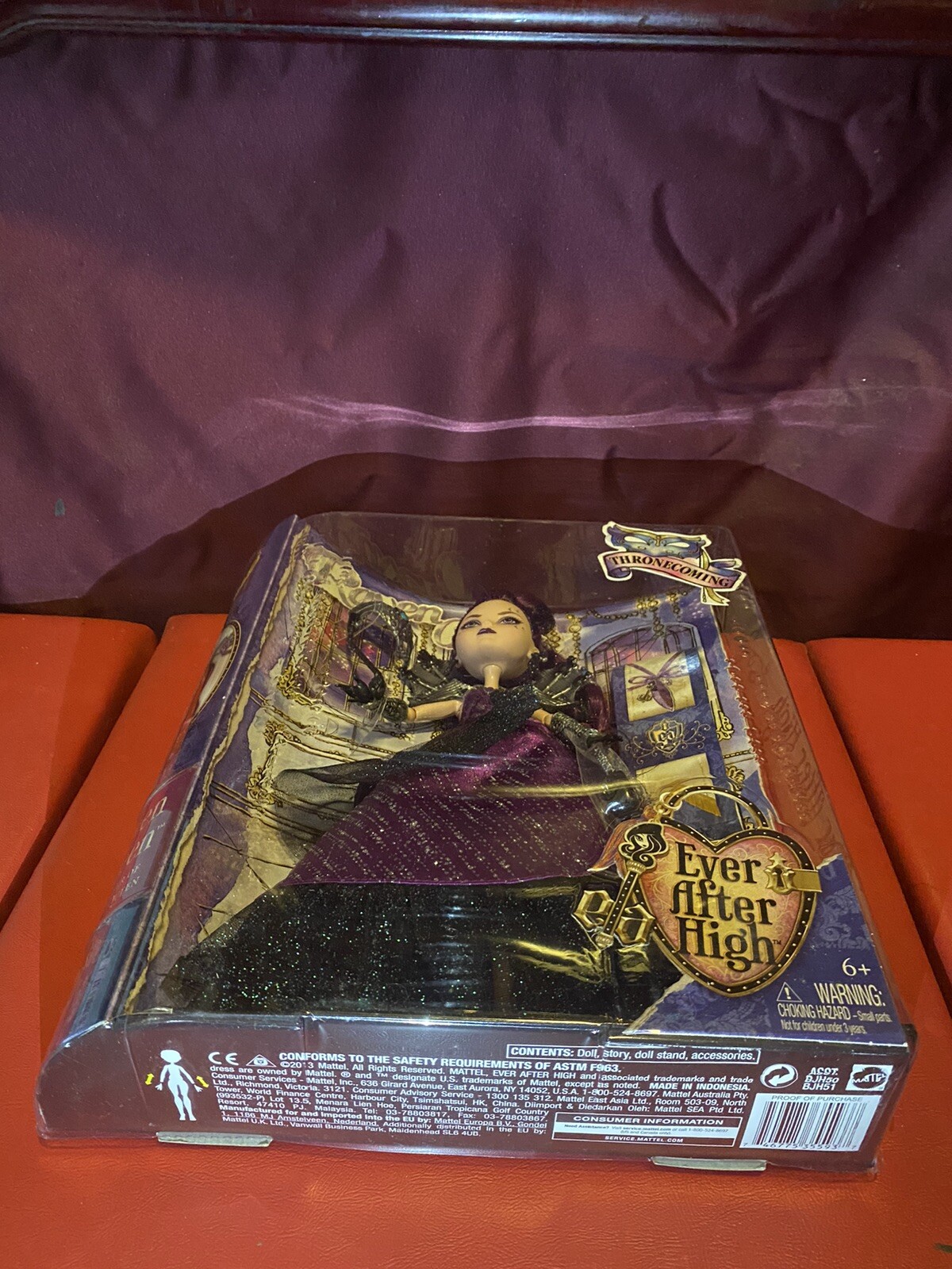 Ever After High “Thronecoming” Series ~ RAVEN QUEEN DOLL ~ MATTEL