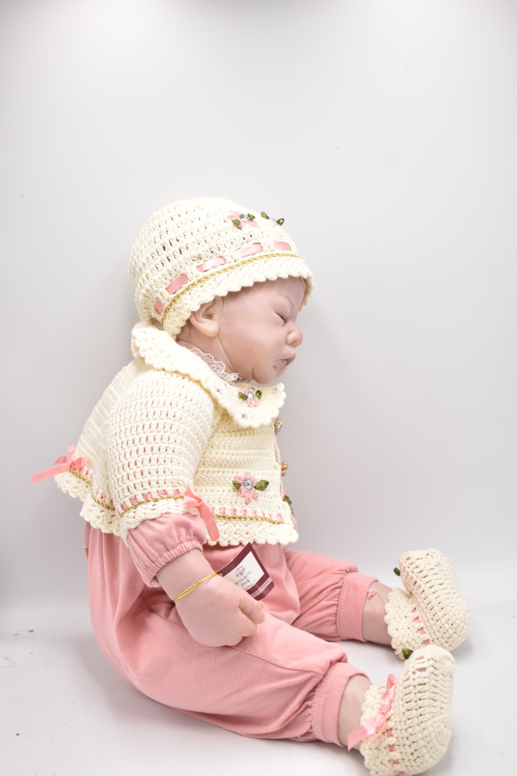 Ashton Drake Galleries All Dolled Up Emily Doll Linda Webb 50cm Vinyl Tagged