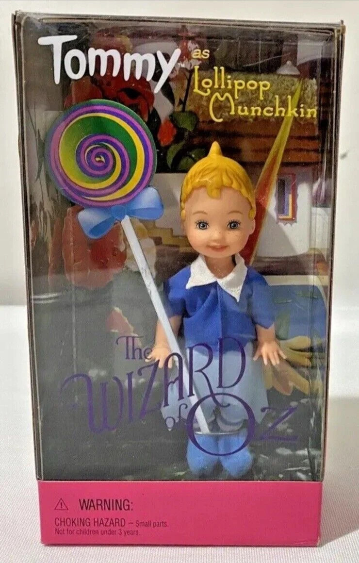 Tommy as Lollipop Munchkin Barbie Doll The Wizard of Oz Mattel 25819