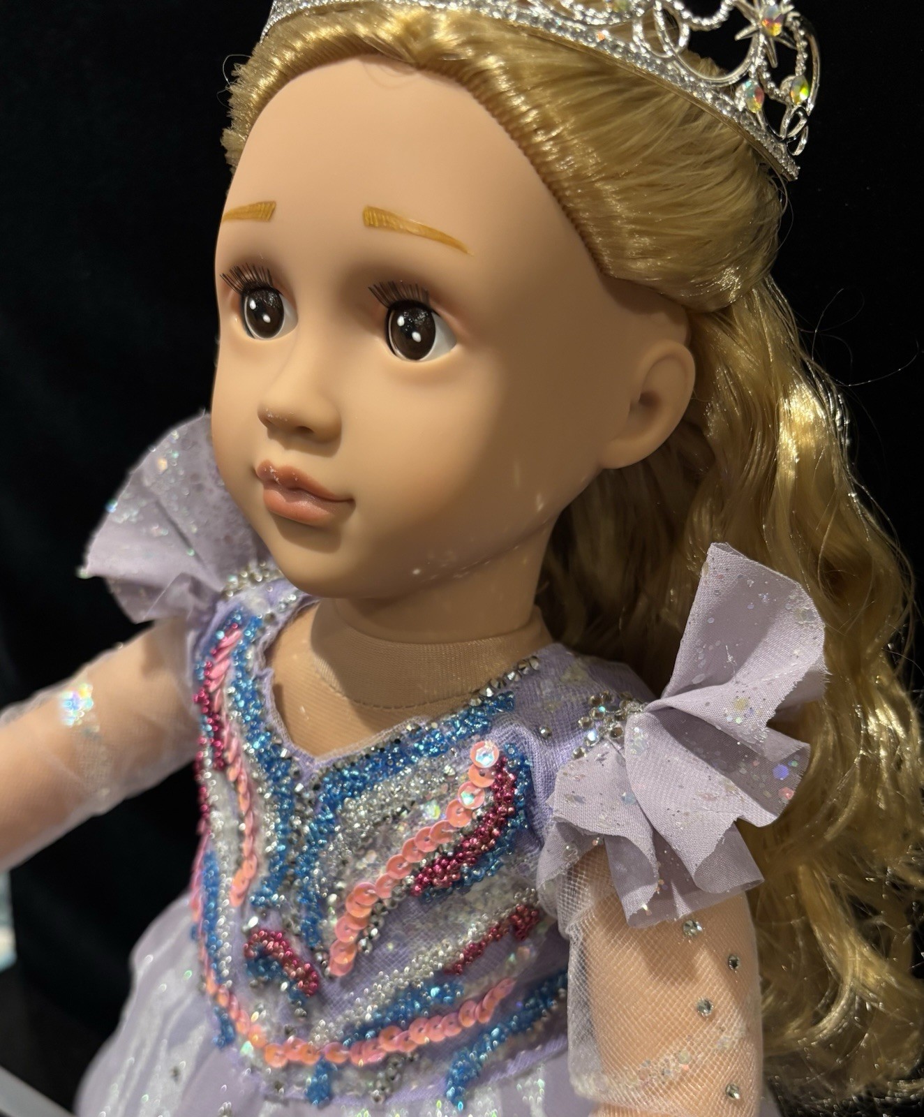Custom Glinda 18” Our Generation Doll Wicked For Good OOAK