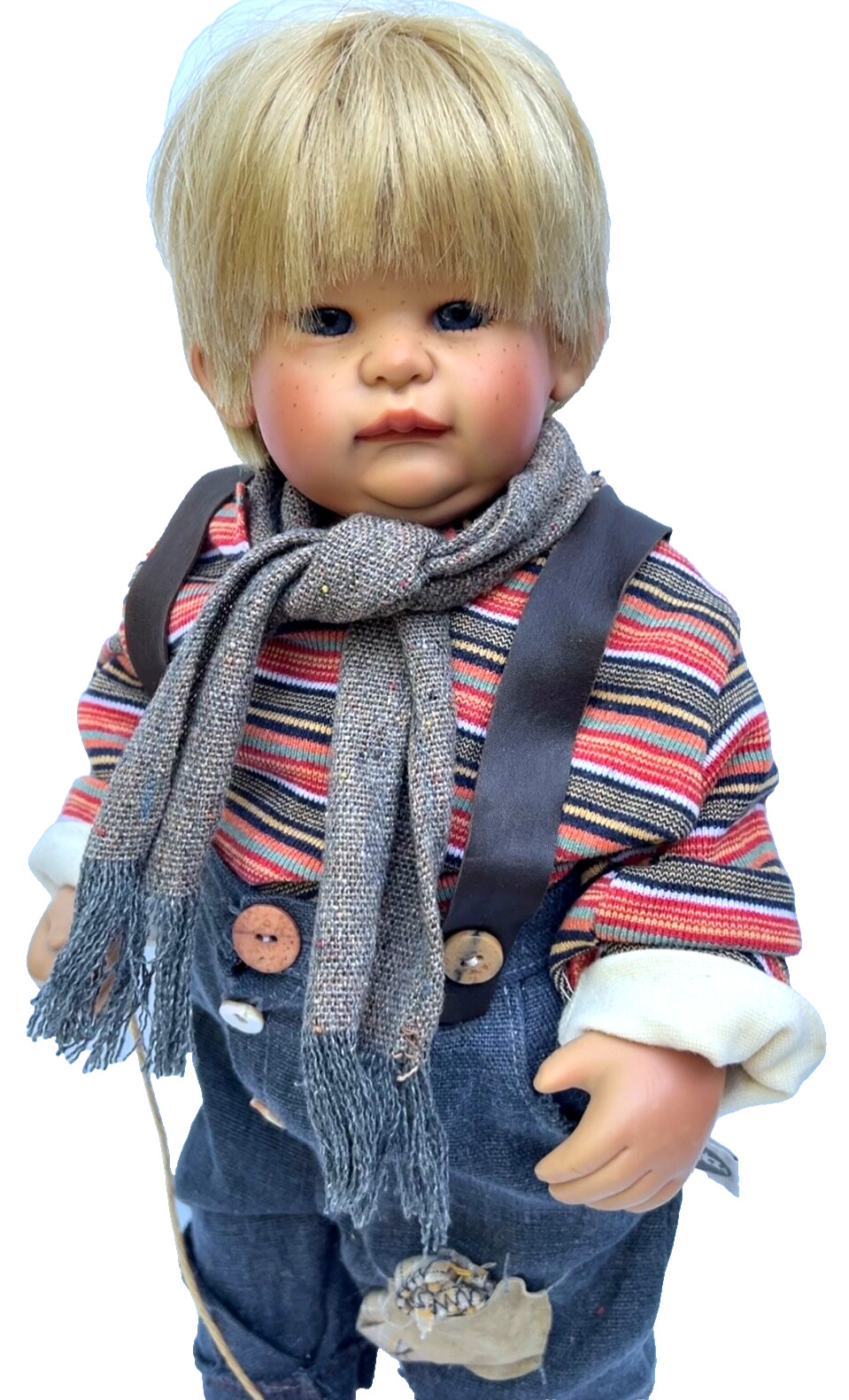 Gotz Susi Eimer Designer Artist Boy Doll Eder 19.5” Tall 1999 Limited Variation