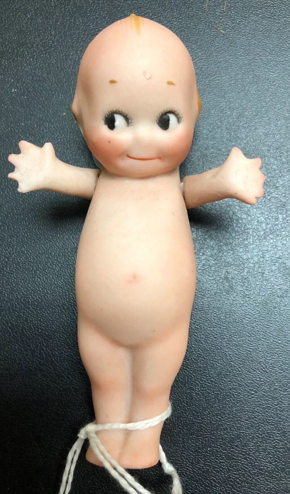 4.5” Antique Vintage 1910’s-1920’s Kewpie Germany All Bisque Doll #S
