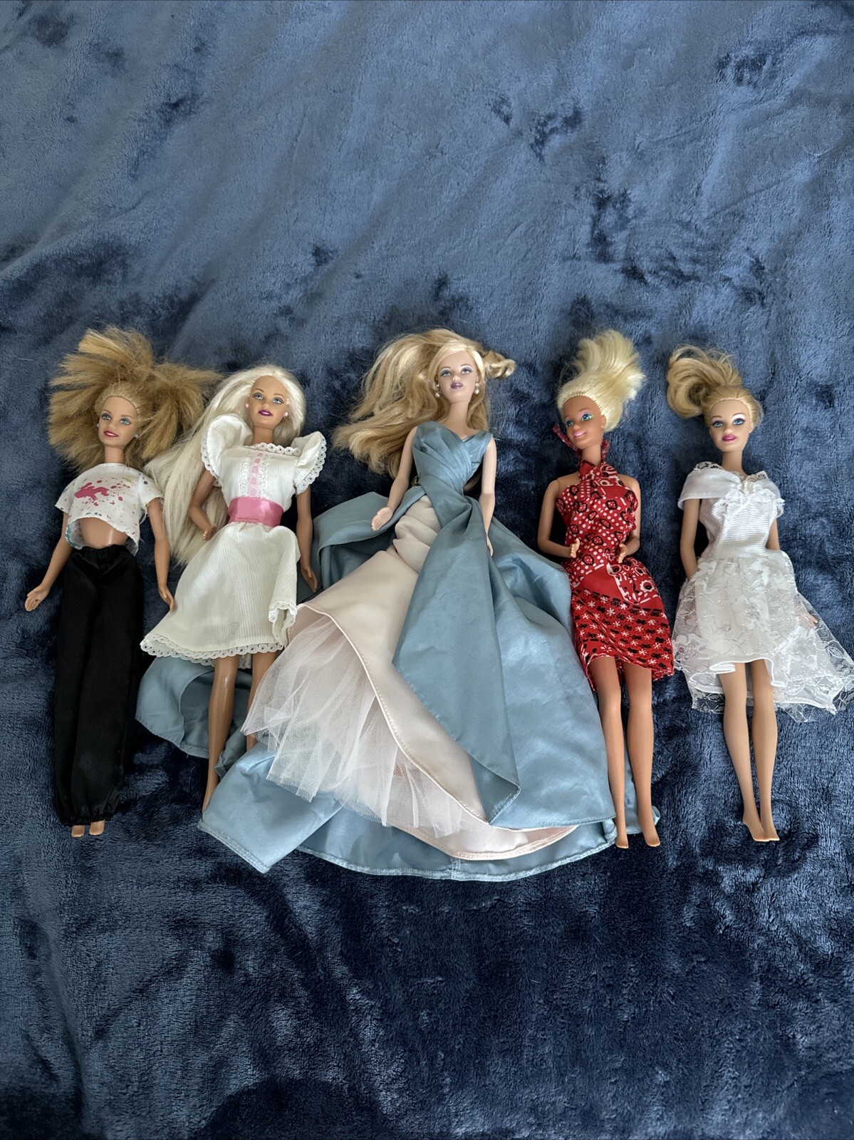 Lot Of5BarbiesGrand Entrance Collector Edition 1998to 1975- Carter Bryant Design