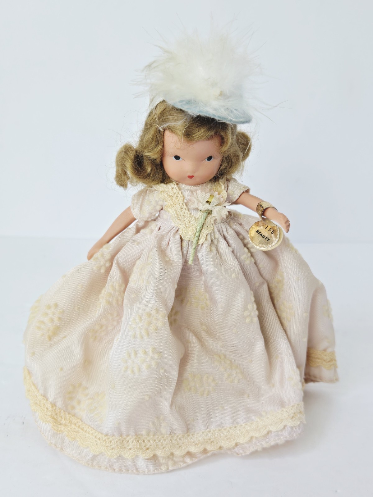 Vintage Nancy Ann Storybook Doll Frozen legs 156 Beauty