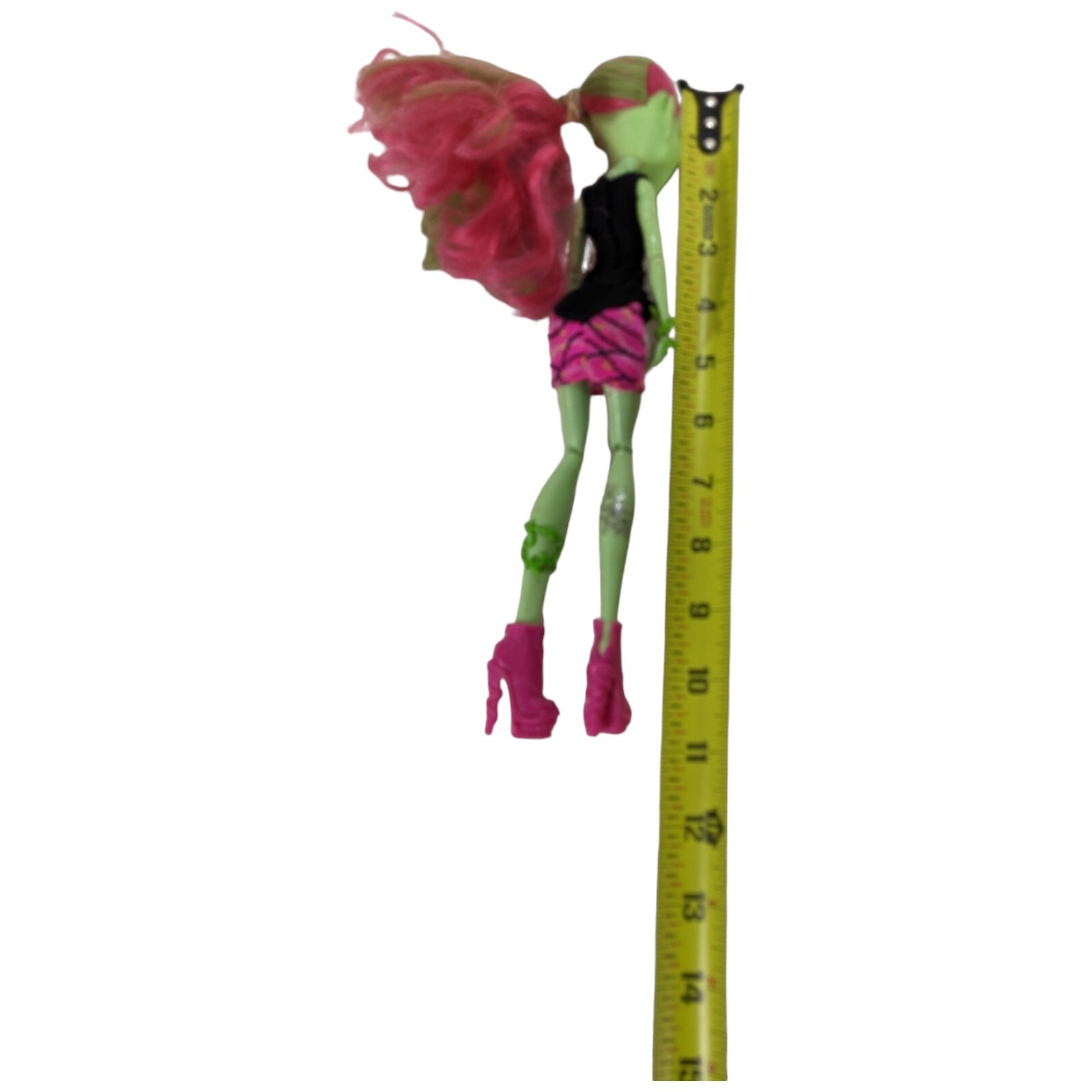 Monster High Venus McFlytrap Doll Coffin Bean Coffee Pink Green Girl 11 inch