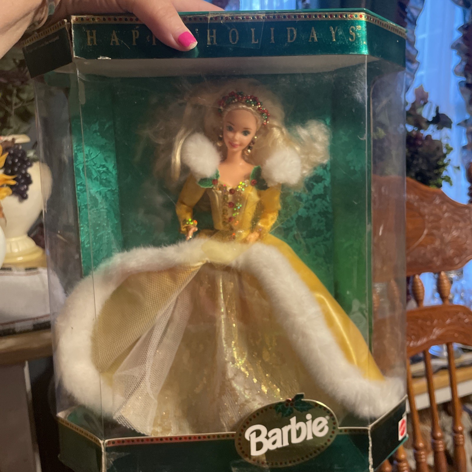 Happy Holidays 1994 Special Edition BARBIE Doll #C1129