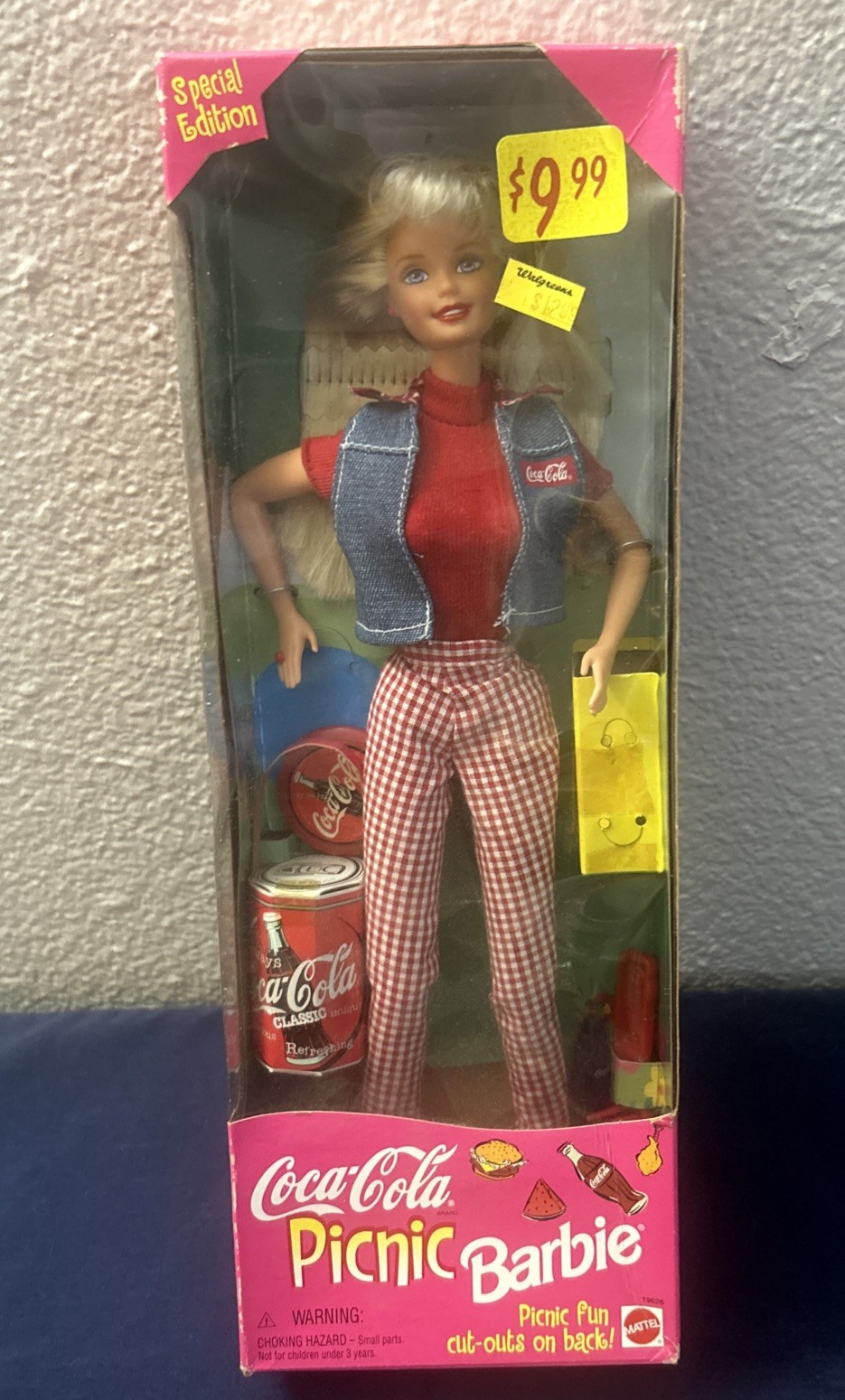 1997 Coca-Cola Picnic Special Edition Barbie Doll Mattel NIB NRFB