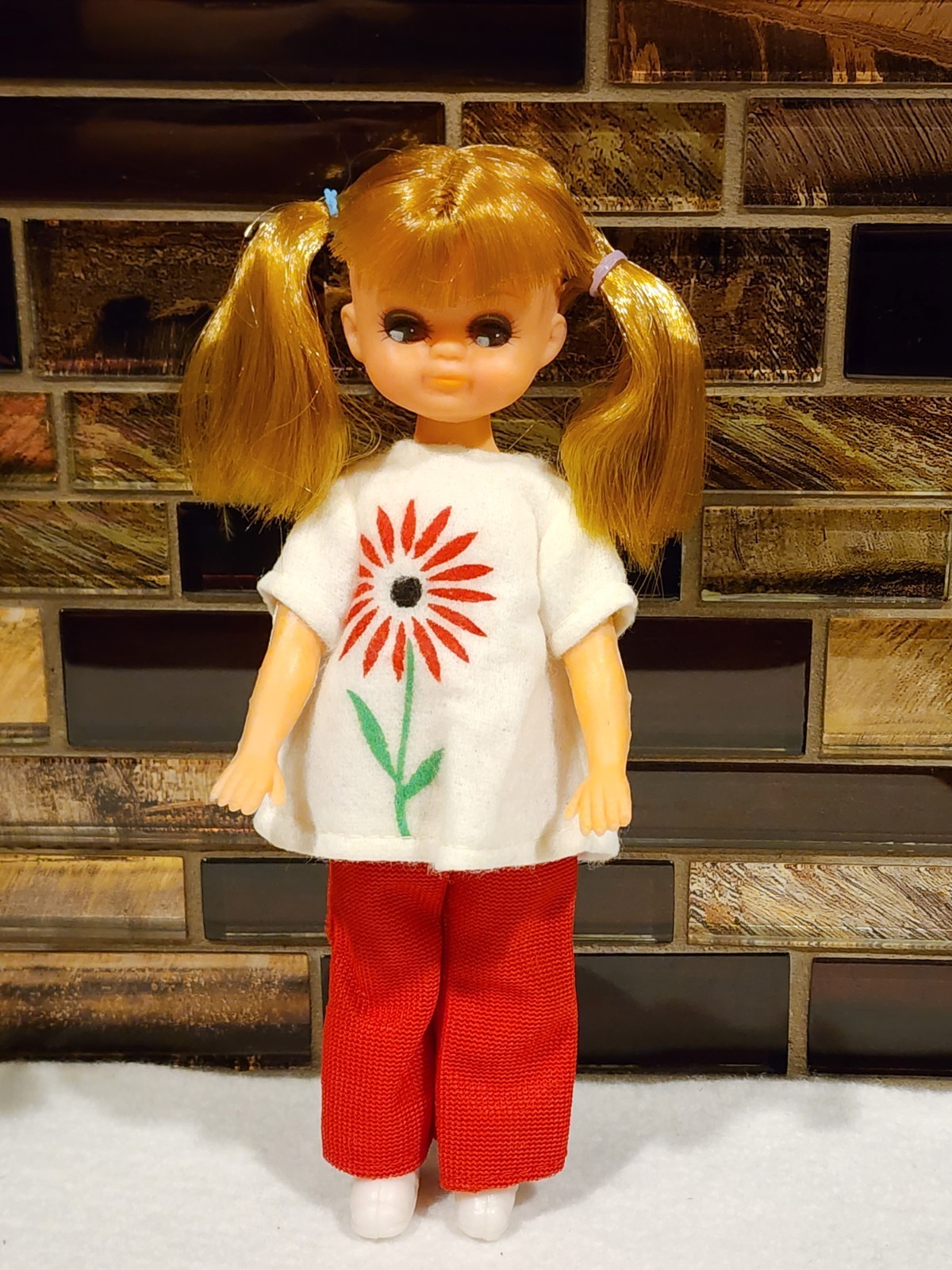 Happy Haley Doll Big Eyes RARE 8″ Version Original Clothes & Boots 1960’s HK