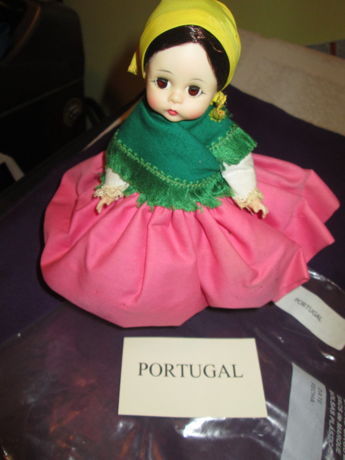 Madame Alexander Dolls of the World “Portugal” with 8″ Stand
