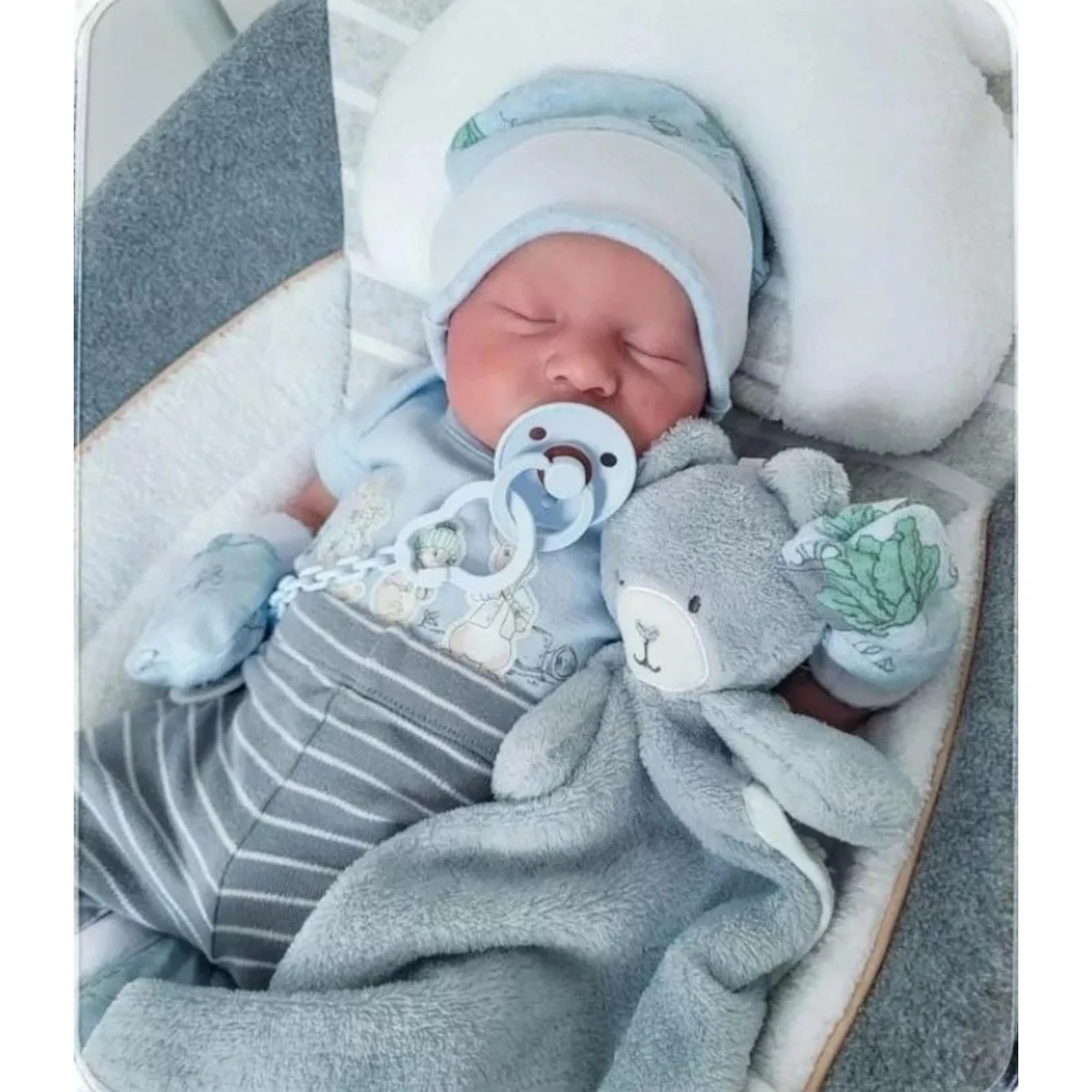 KSBD Realistic Reborn Dolls Levi – 18 Inch Lifelike Sleeping Baby Boy That Lo…