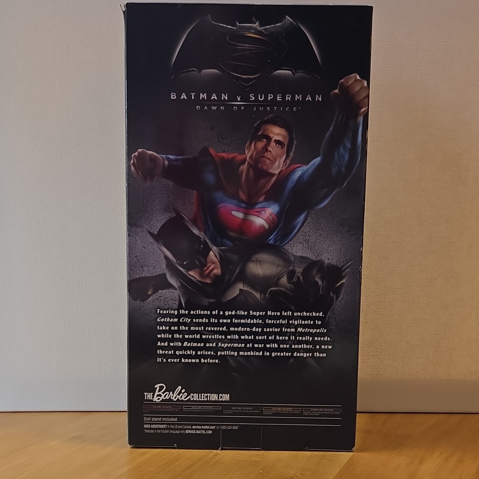 Barbie Black Label Batman vs Superman Wonder Woman Dawn of Justice Barbie NIB