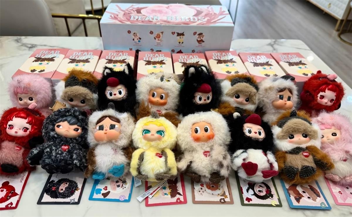 Authentic POP MART Dear Birds Series Plush Pendant