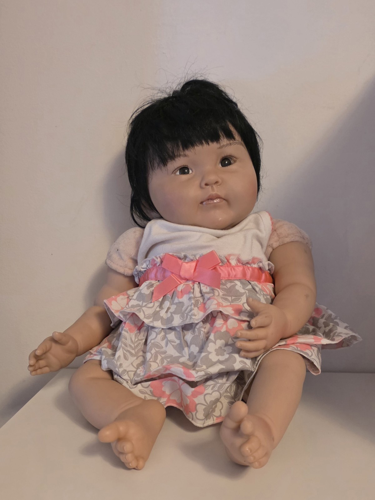 Paradise Galleries Realistic Asian Baby Doll Artist Ping Lau EUC