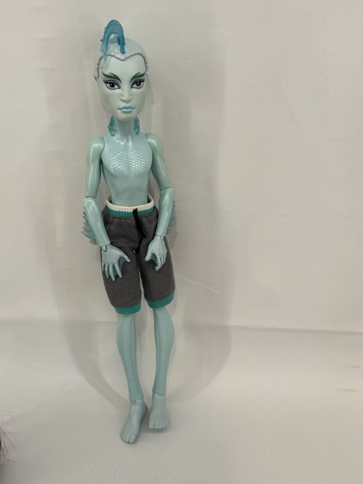 Monster High Gillington Gill Webber Shriekwrecked Doll Mattel No Shoes Or Shirt