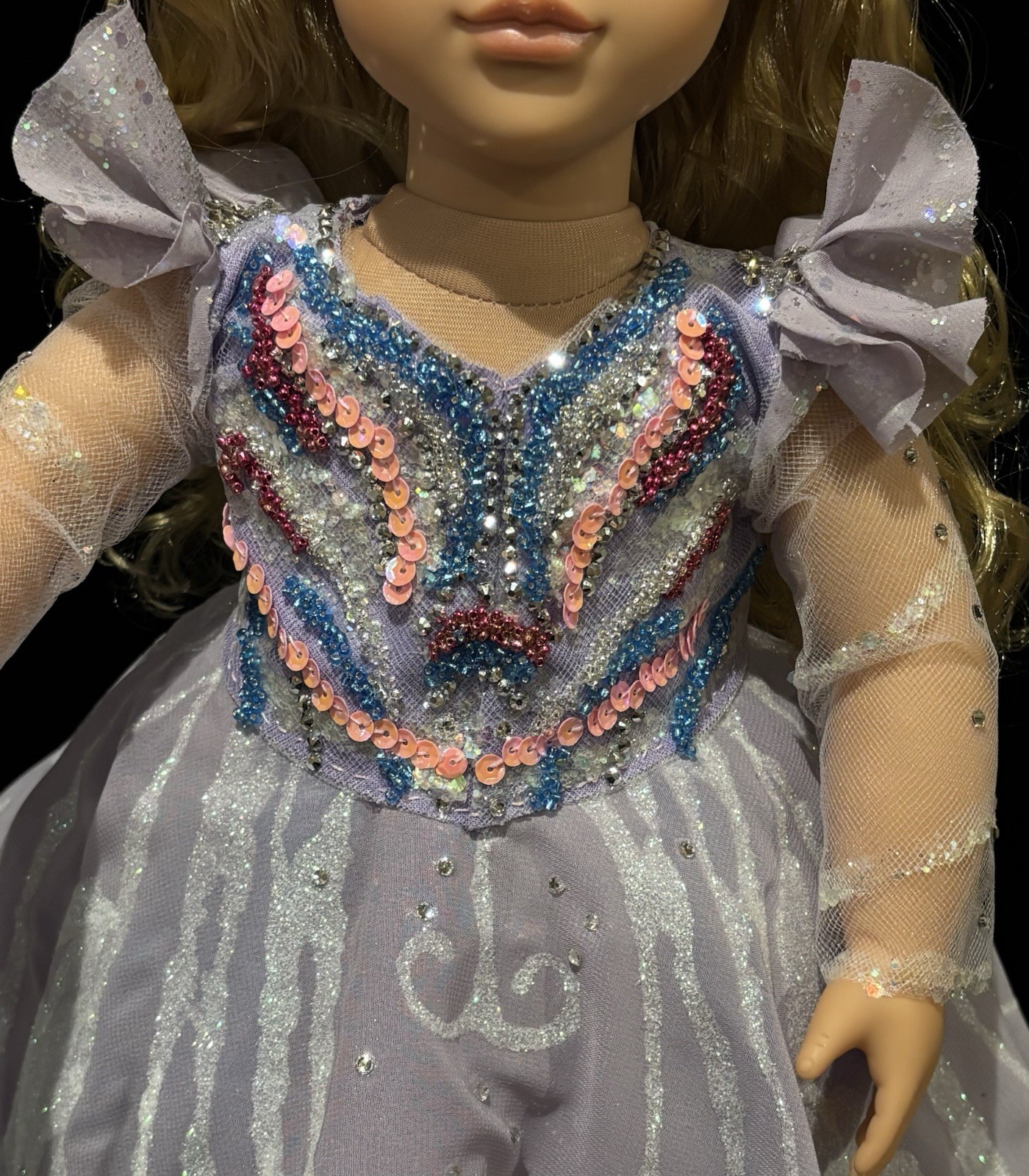 Custom Glinda 18” Our Generation Doll Wicked For Good OOAK