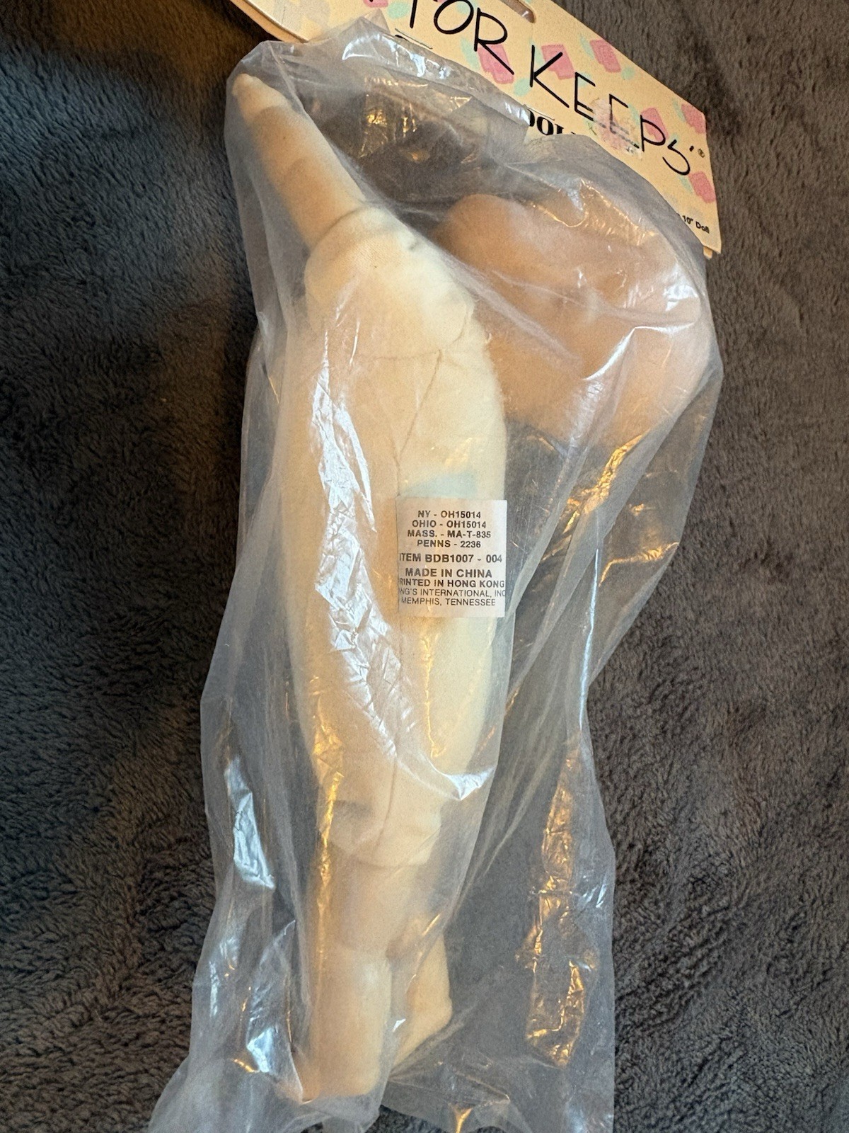 just for keeps classic doll – BDB1007-004