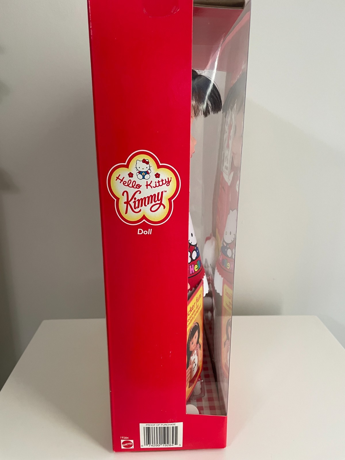 1998 MATTEL HELLO KITTY KIMMY 13” DOLL NIB