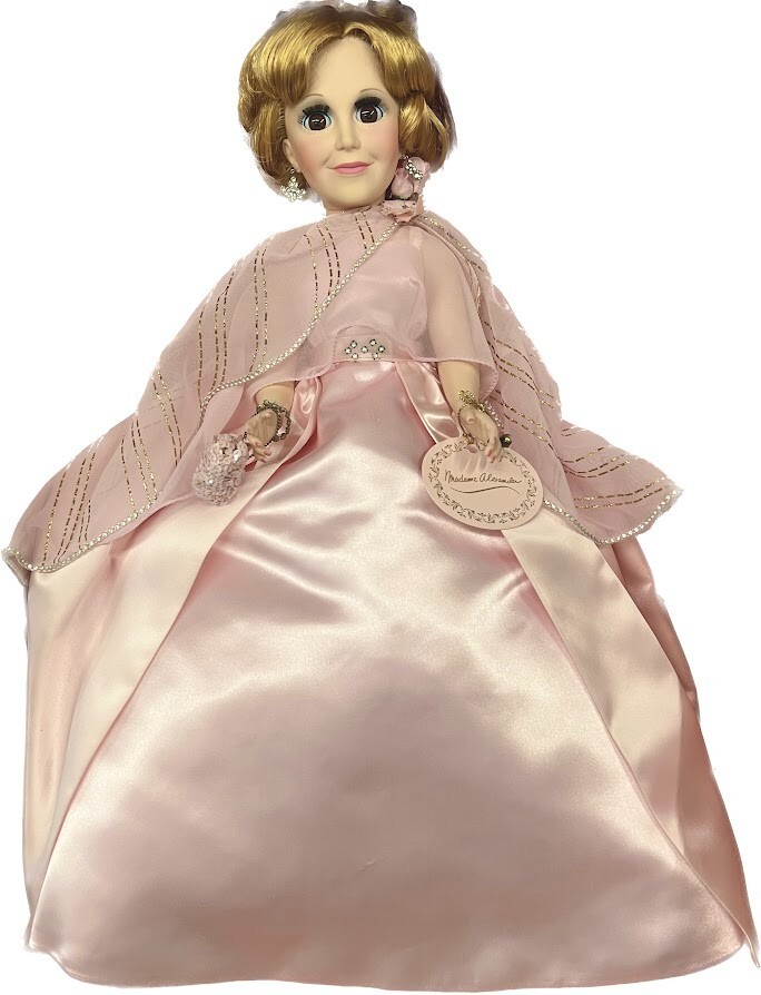Madame Alexander Herself Portrait 2290 Doll , 19″, Pink Dress, w/ Tag & Box