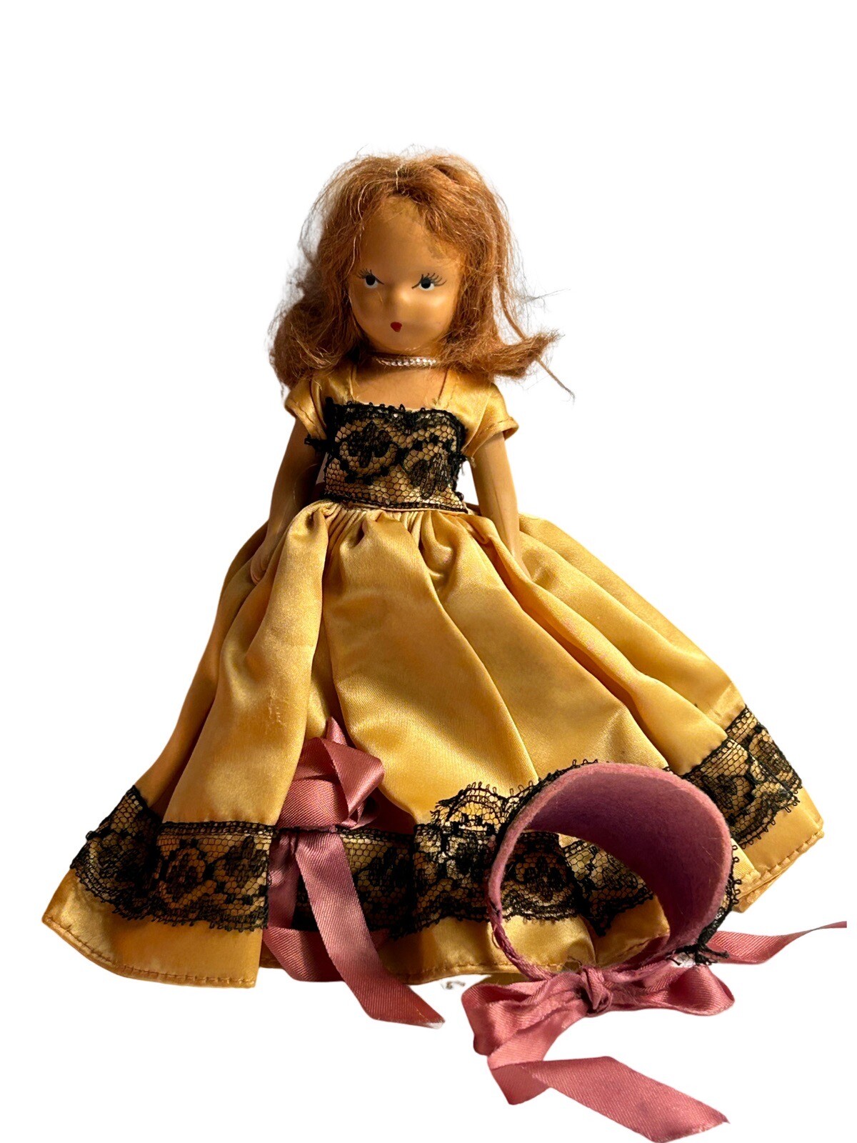 VTG Nancy Ann Storybook Doll “Sweet October Maiden Rather Shy” Collectible 6.25”