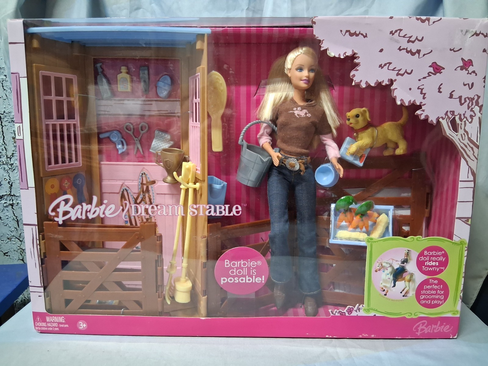 Barbie Dream Stable Doll & Play Set Mattel 2006 J9489 NEW