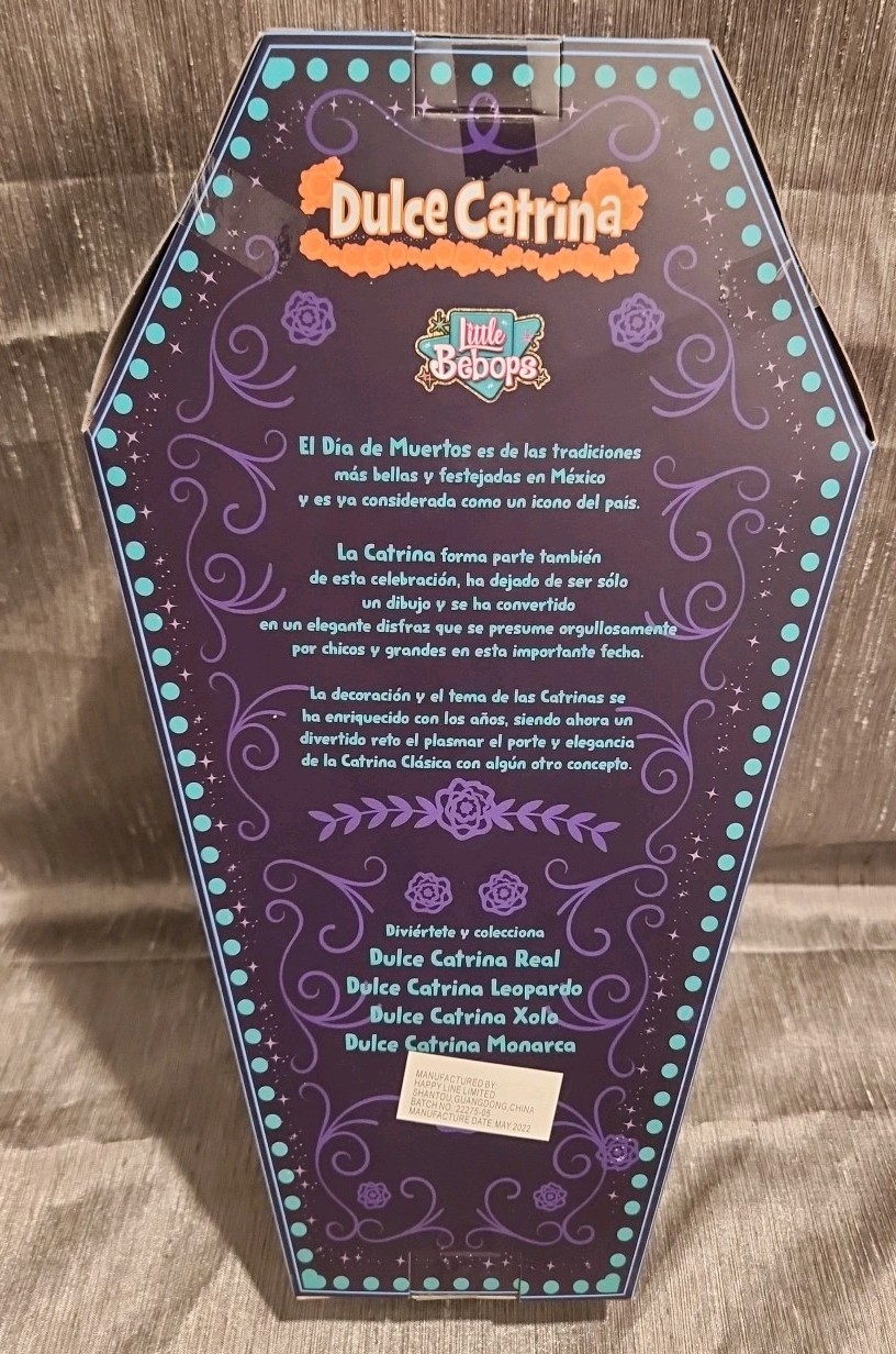 Mint Condition Happy Line Little Bebops Dulce Catrina Real 10″ Doll