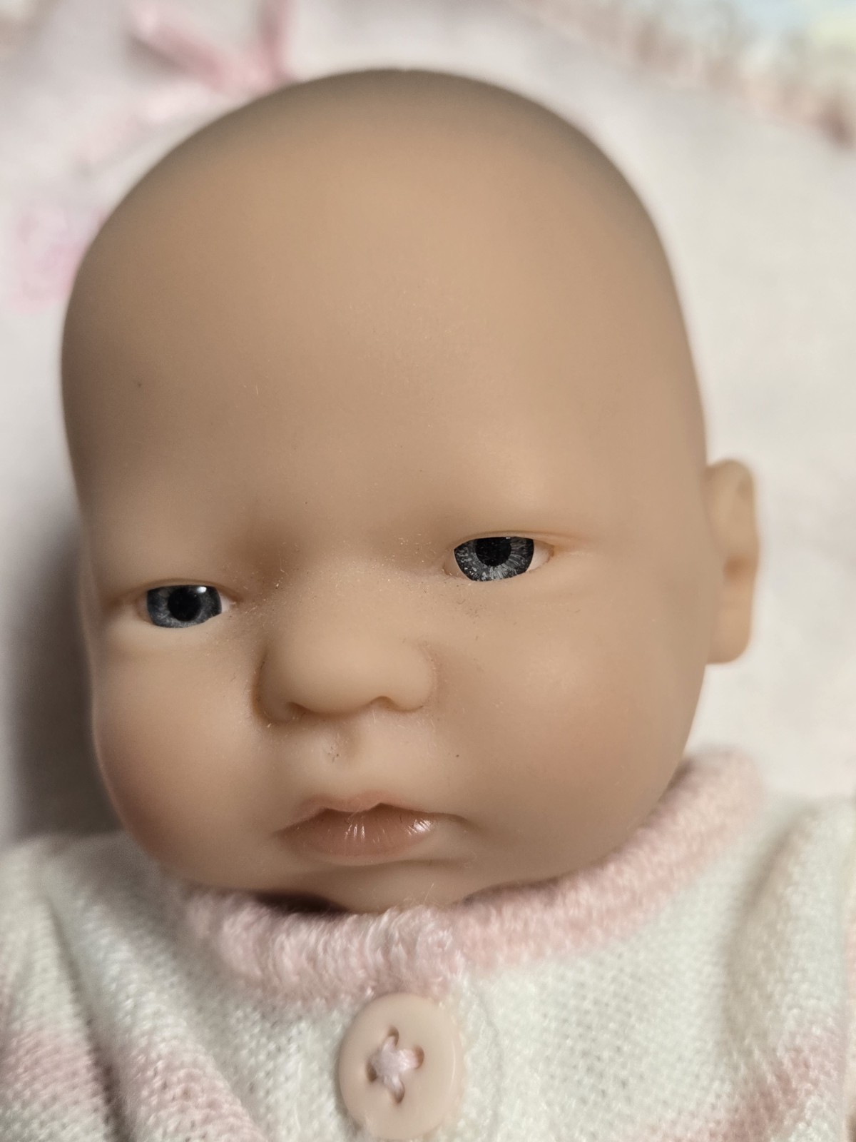 Vintage 1992 For Keeps! Berengeur 9.5″ Baby Girl Doll-Soft Vinyl-In Box #18420