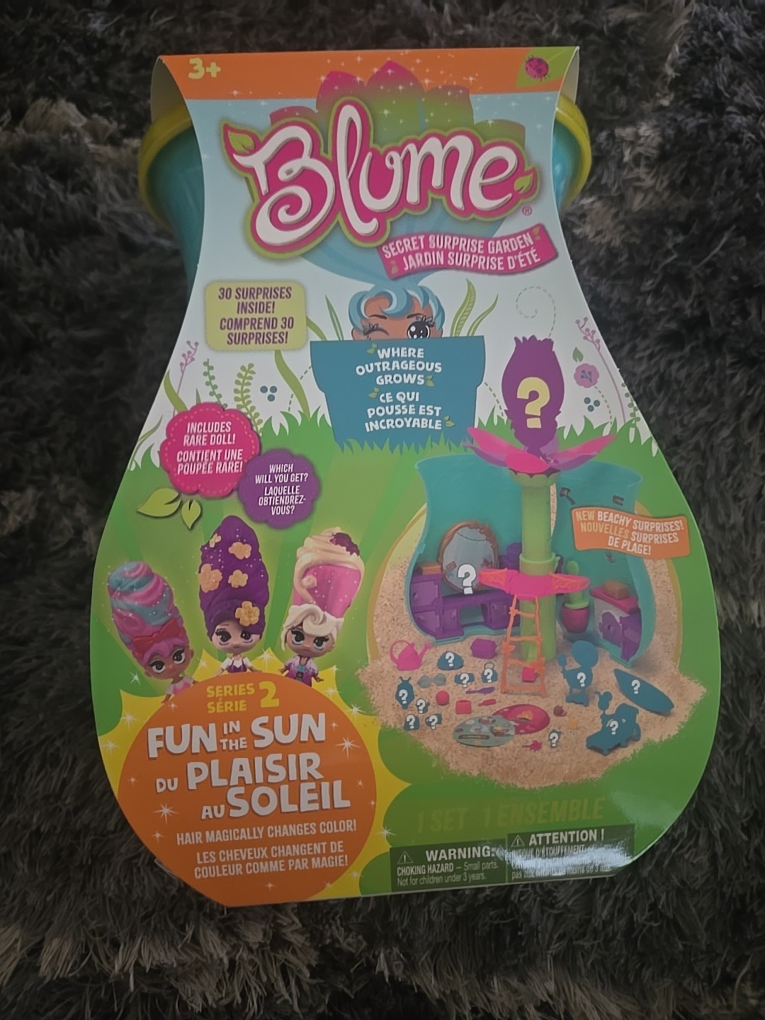 BLUME Summer Secret Surprise Garden Series 2 Fun In The Sun S2 Doll & House New