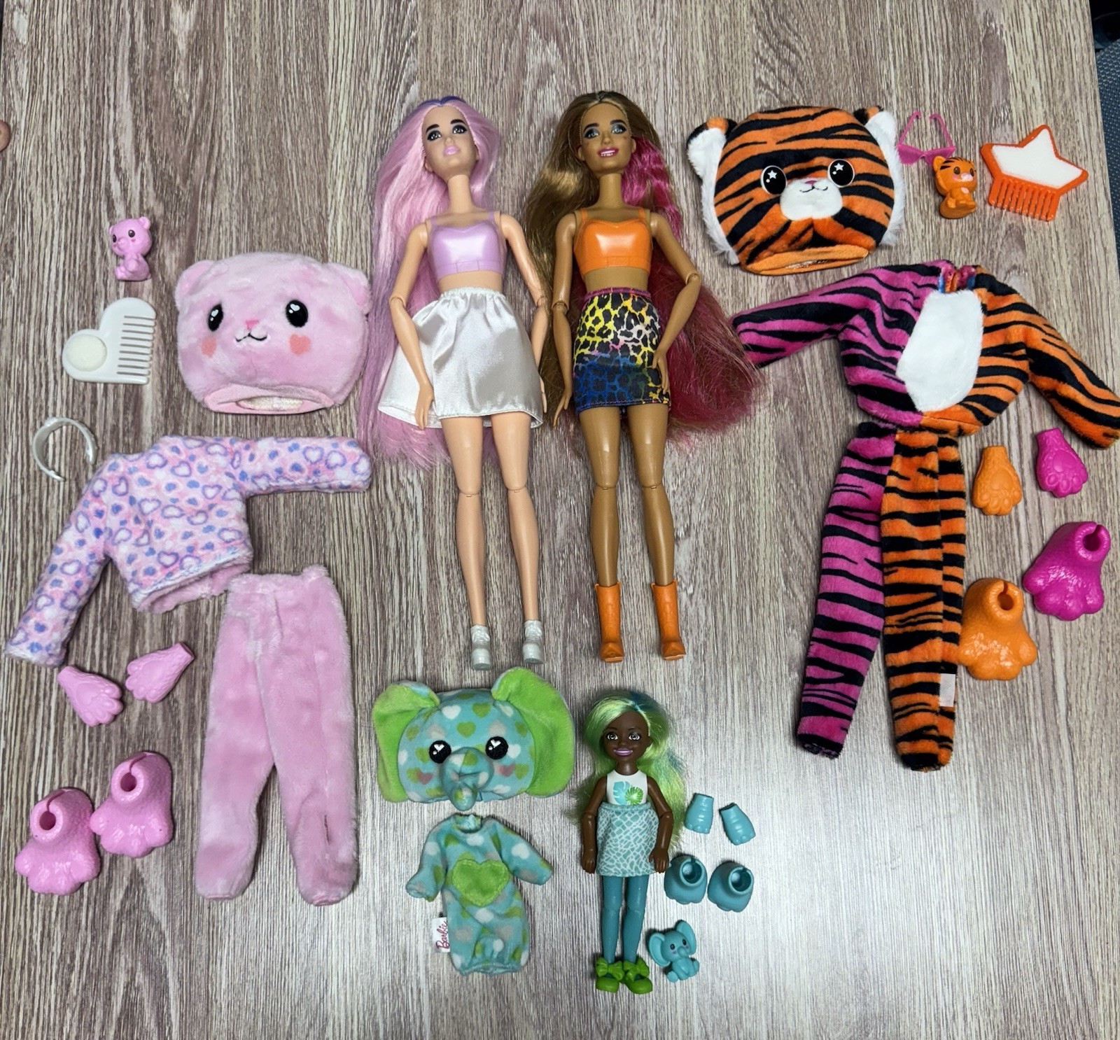 Barbie Cutie Reveal Doll Set of 3