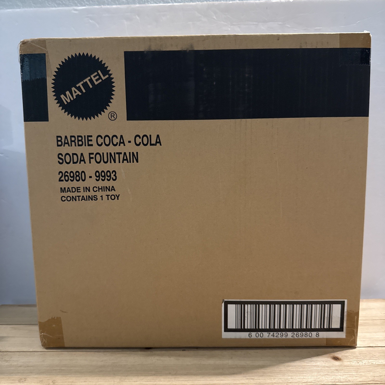 Barbie Limited Edition 2000 Coca Cola Soda Fountain NIB Play Set Mattel #26980