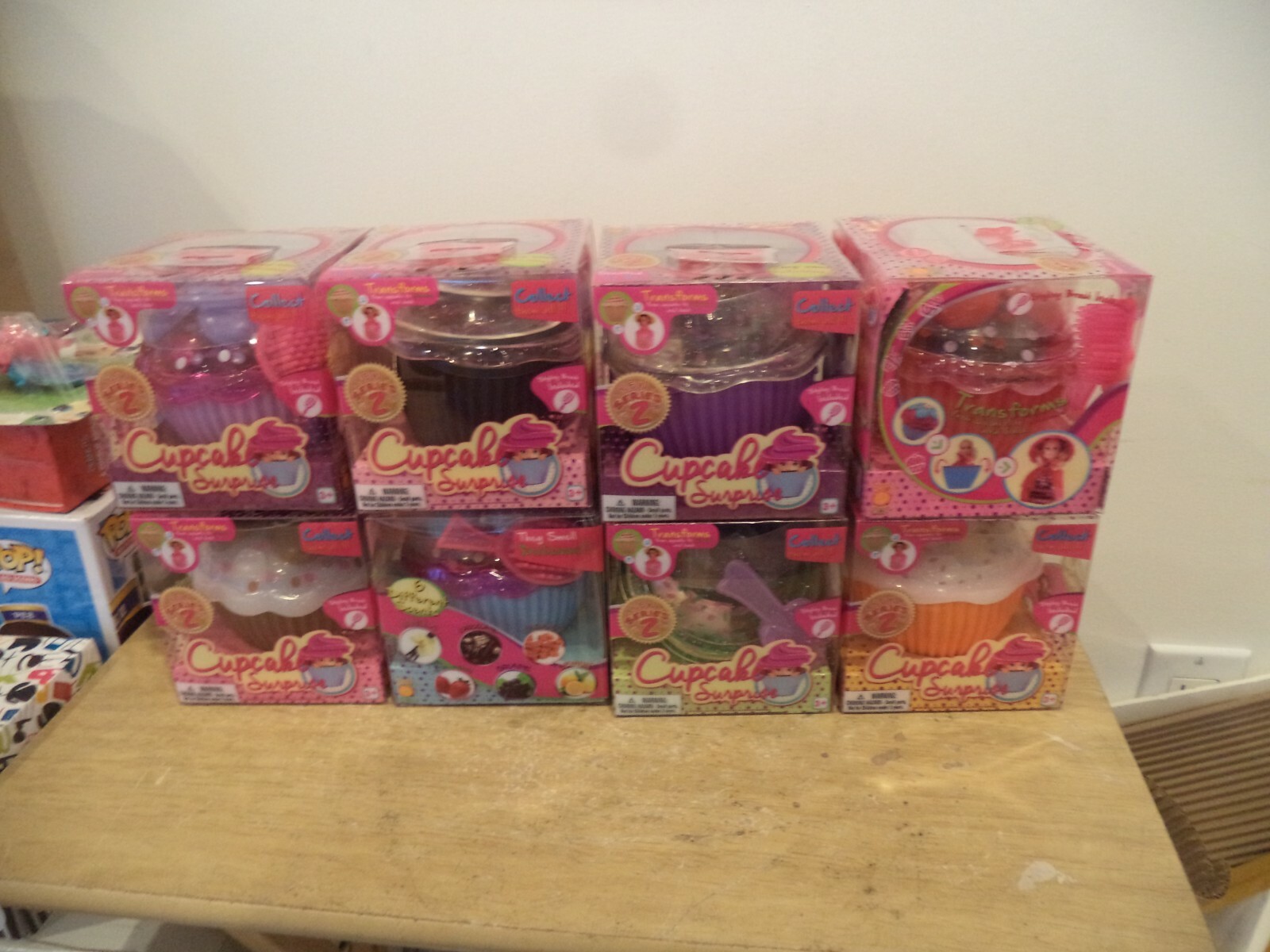 Cupcake Surprise Scented Princess Doll, series 2 – SELL AS A LOT OF 8 SHOWN