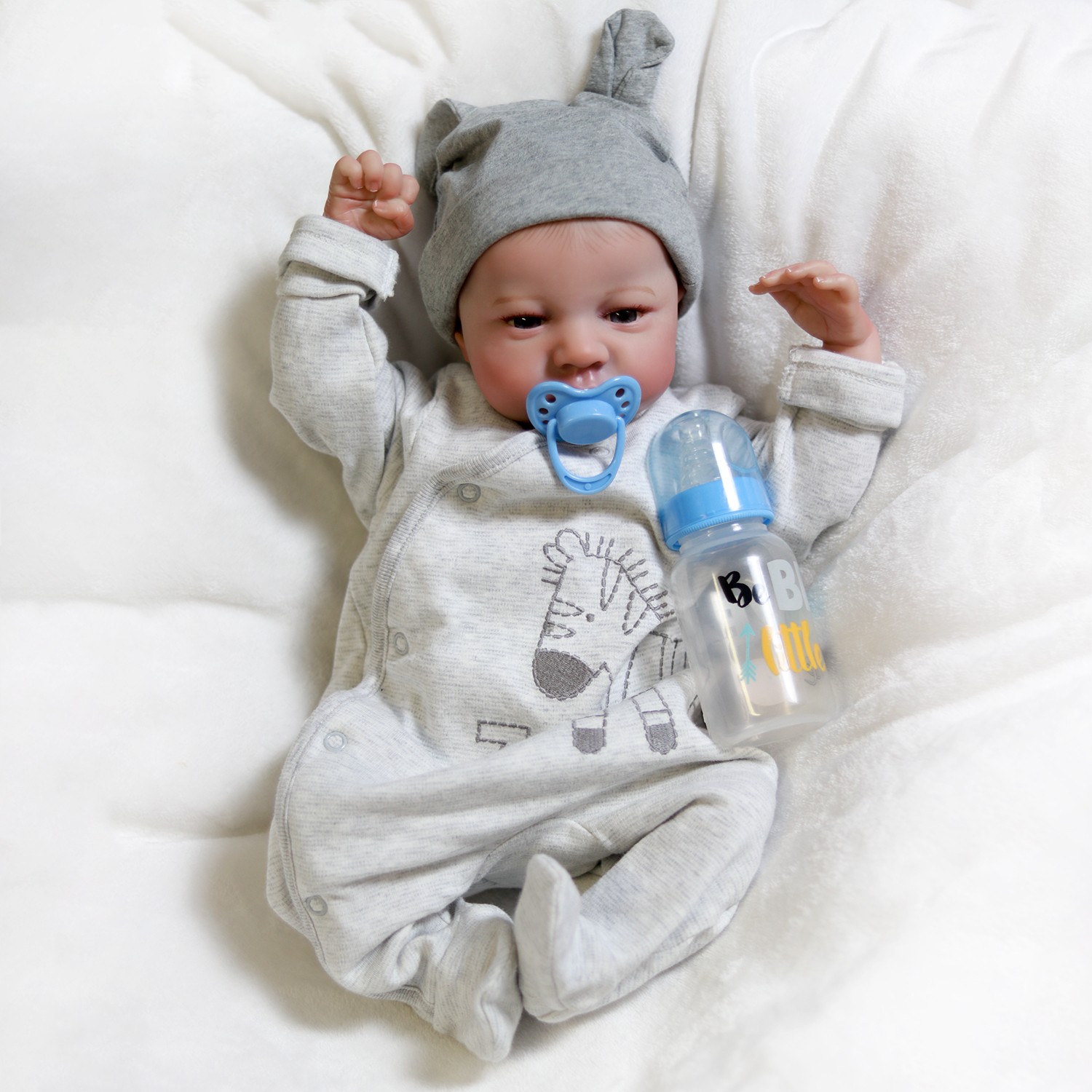 Real Reborn Baby Dolls Vinyl Silicone Lifelike Girl/Boy/Twins Newborn Dolls Gift