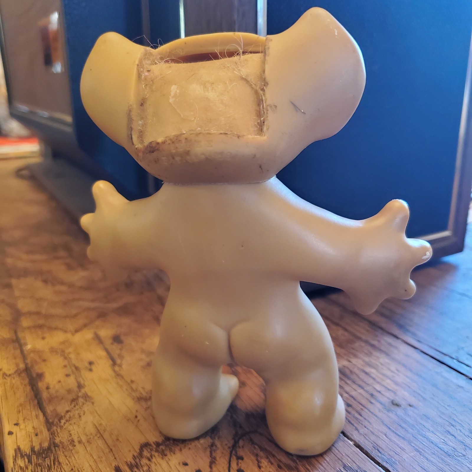 1960s ~ EEGEE TROLL ~ TLC condition ~ Swivel Head~ 6″ Tall ~ ?‍? Bald