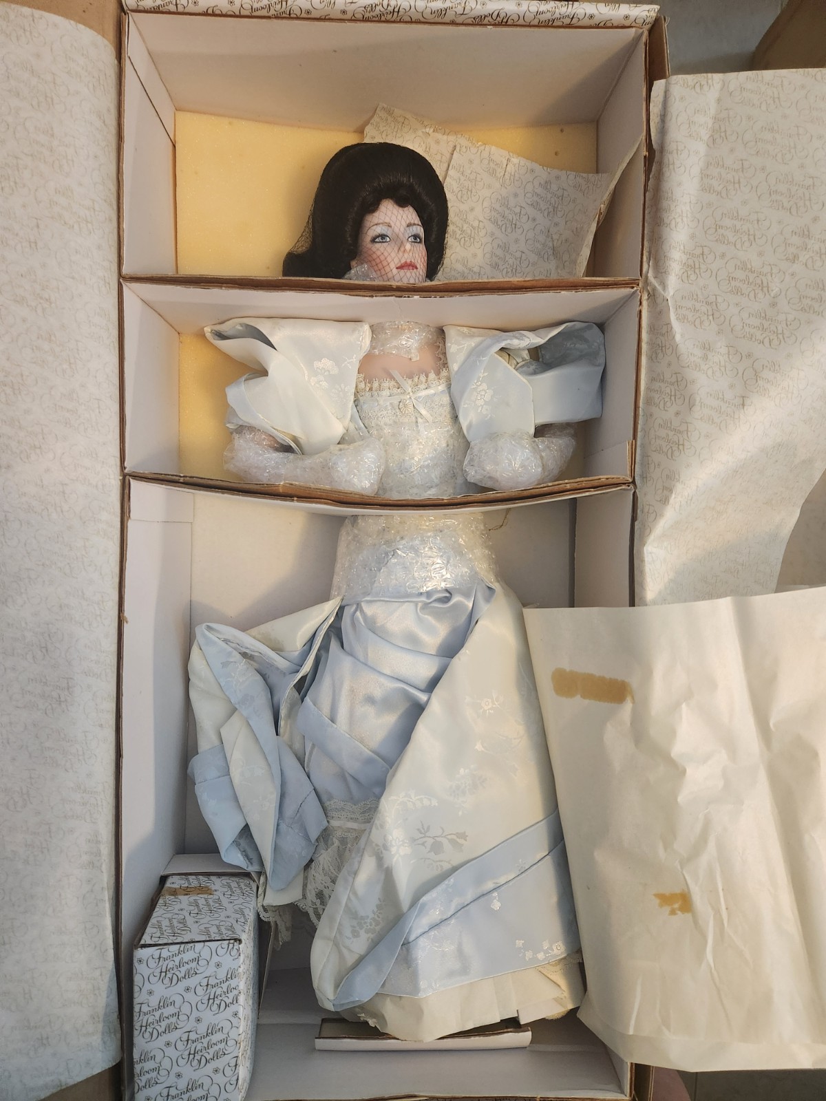 Franklin Mint Toys | Franklin Mint 1989 Gibson Girl Boudoir Doll NEW In Box