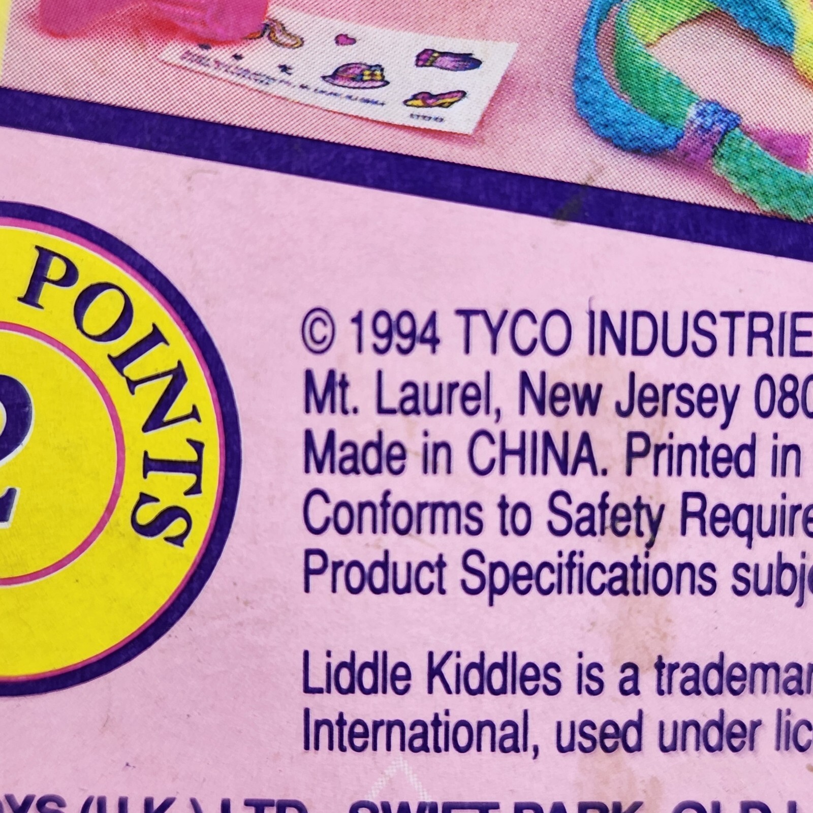 VINTAGE 1994 TYCO LIDDLE KIDDLES PRETTY PERFUME ROSIE DOLL NEW IN PACKAGE SEALED