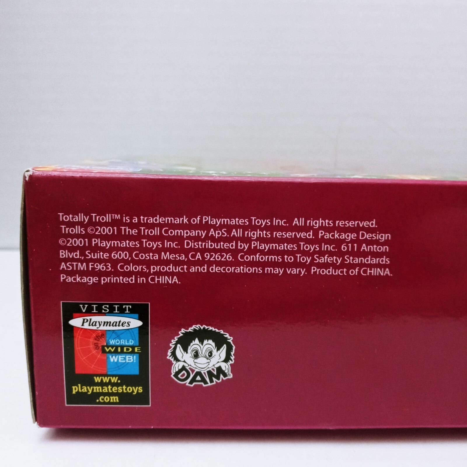 Totally Troll King Azul & Queen Ruby 2001 New in Package Vintage NOS Playmates