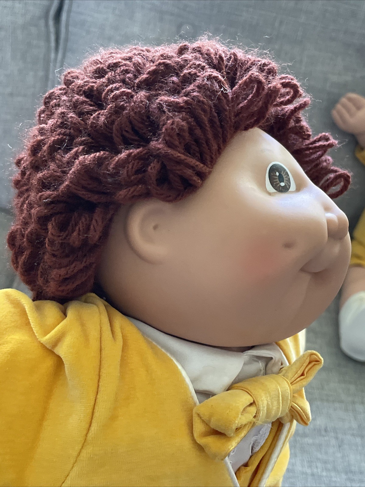 Vintage Coleco 1985 Cabbage Patch Twin Boys Hong Kong Brown Hair & Eyes