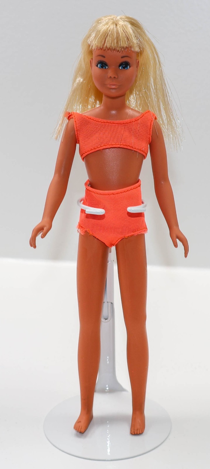 Vintage Sunset Malibu Skipper Doll In Original Swimsuit Japan Mattel