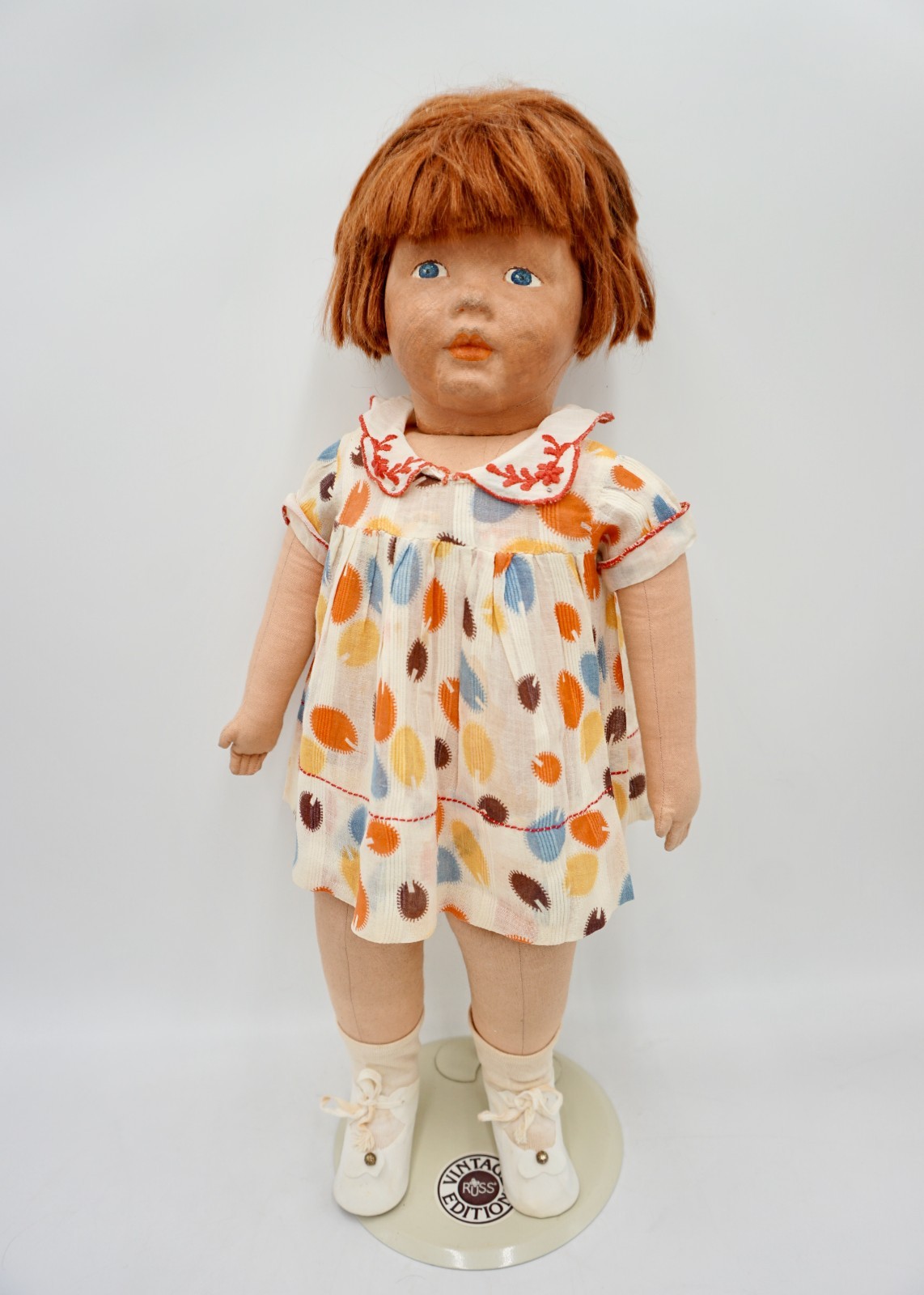 Beautiful Antique Kamkins Red Hair Girl Doll