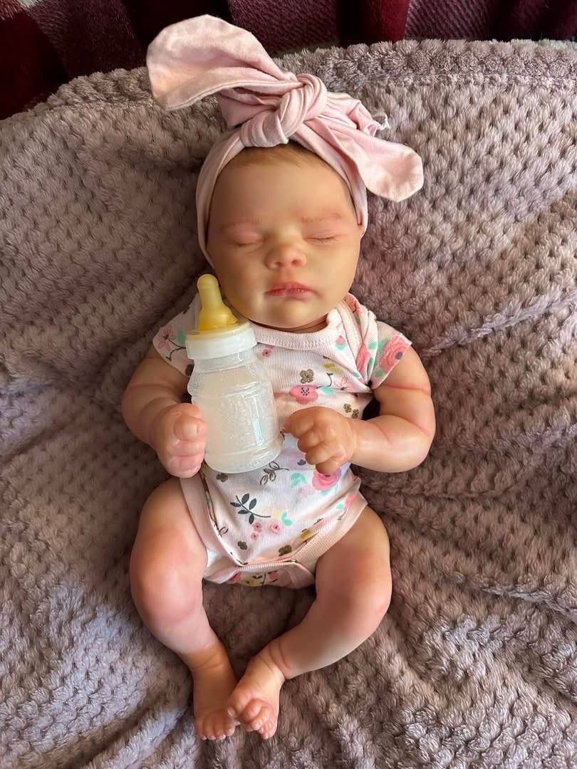 Realborn Jade Asleep Weighted With COA Doll Reborn Doll