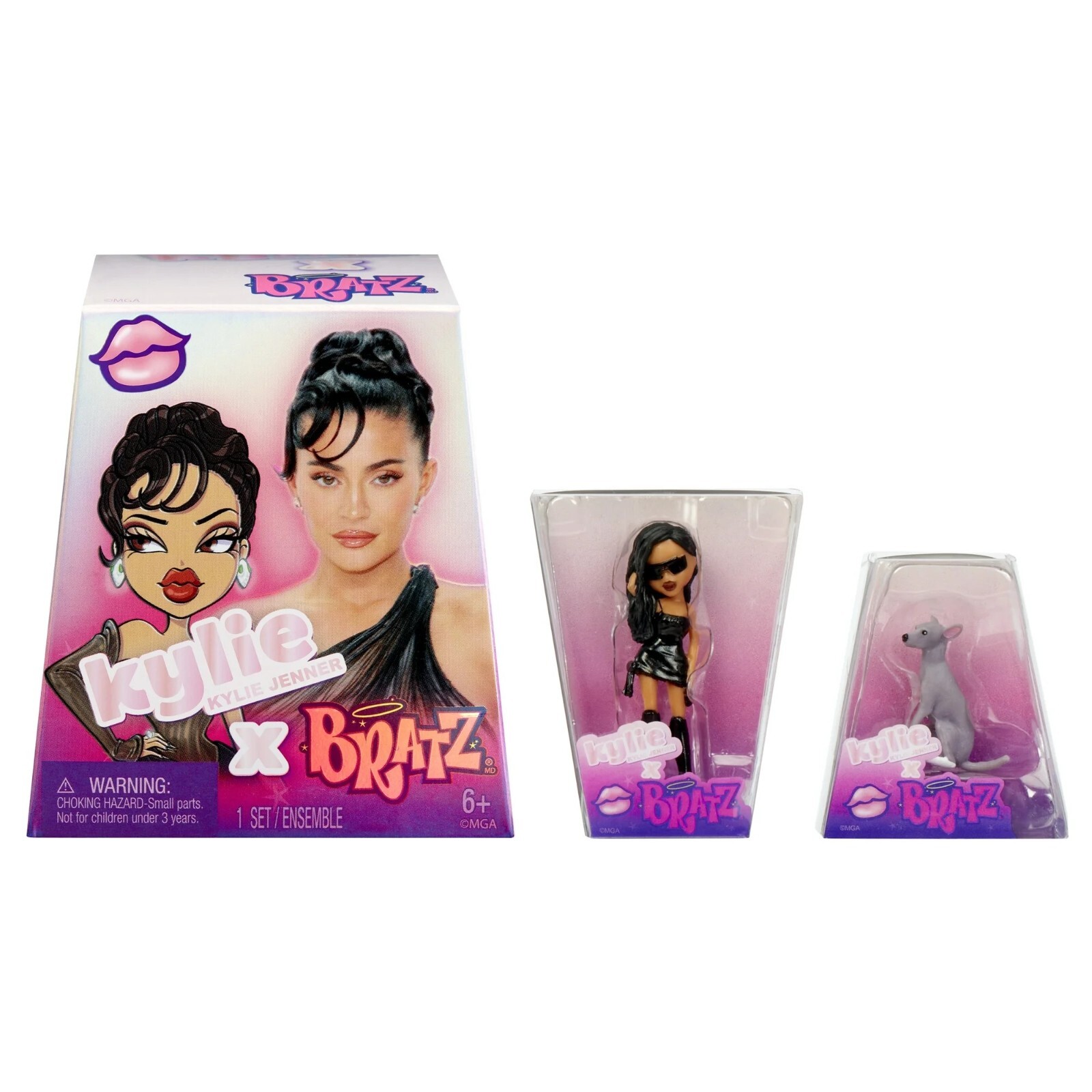 Bratz x Kylie Jenner with 2 Mini Collectibles Inside 2023 – New in Box