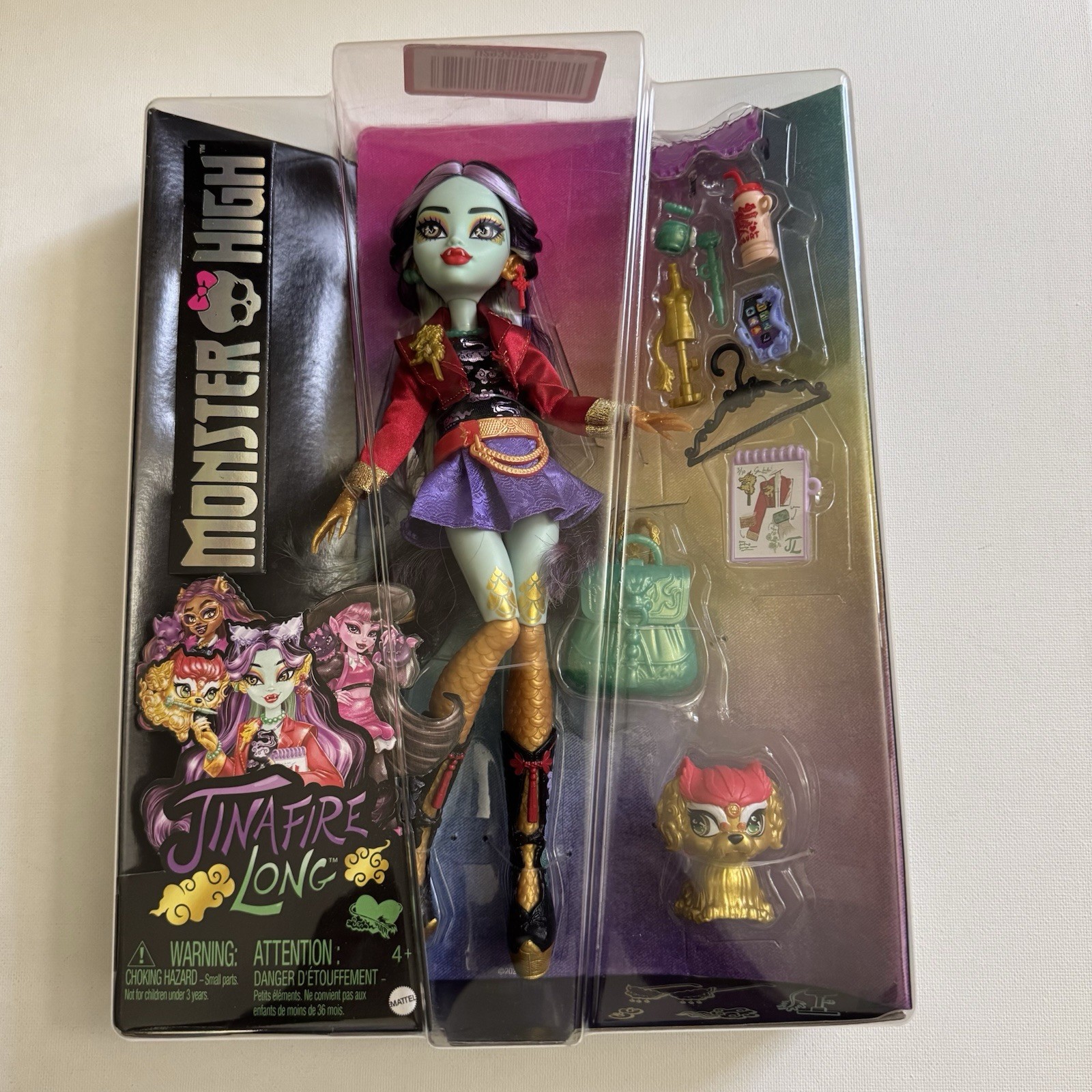 Monster High Jinafire Long Dragon Dreamer Doll 2024 New