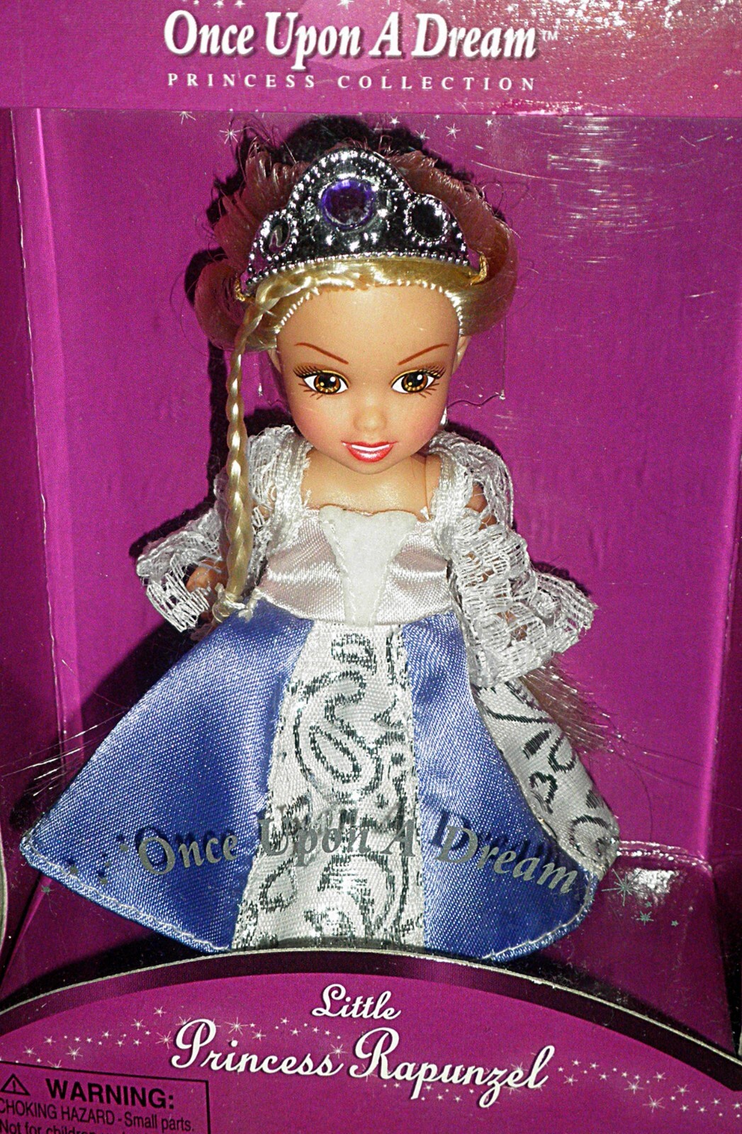 Once Upon A Dream Princess Collection Little Princess Rapunzel 4″ Doll Toy NIB