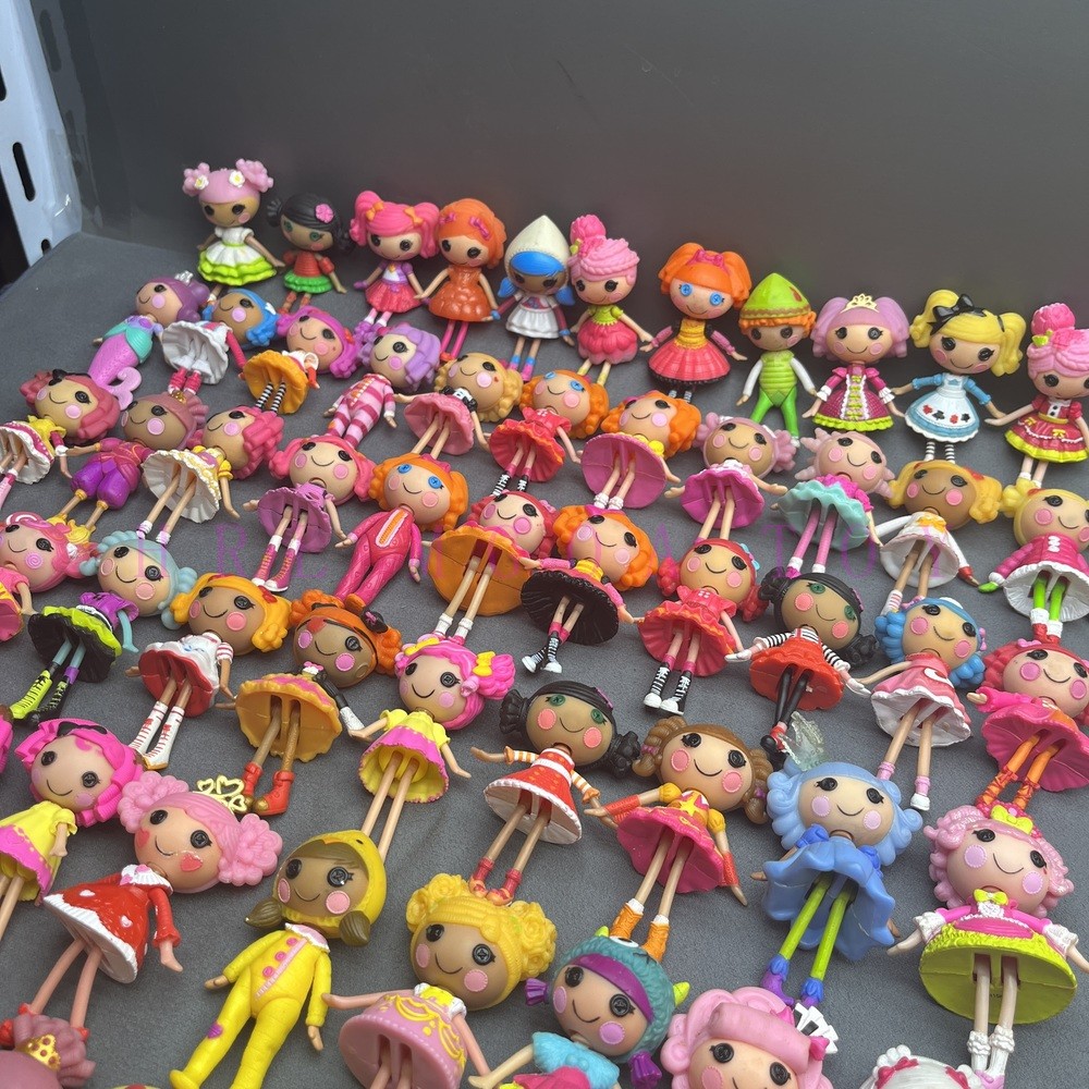 Multiple Styles 8-10cm Lalaloopsy Little Sister Multi-style Dolls PVC Girls