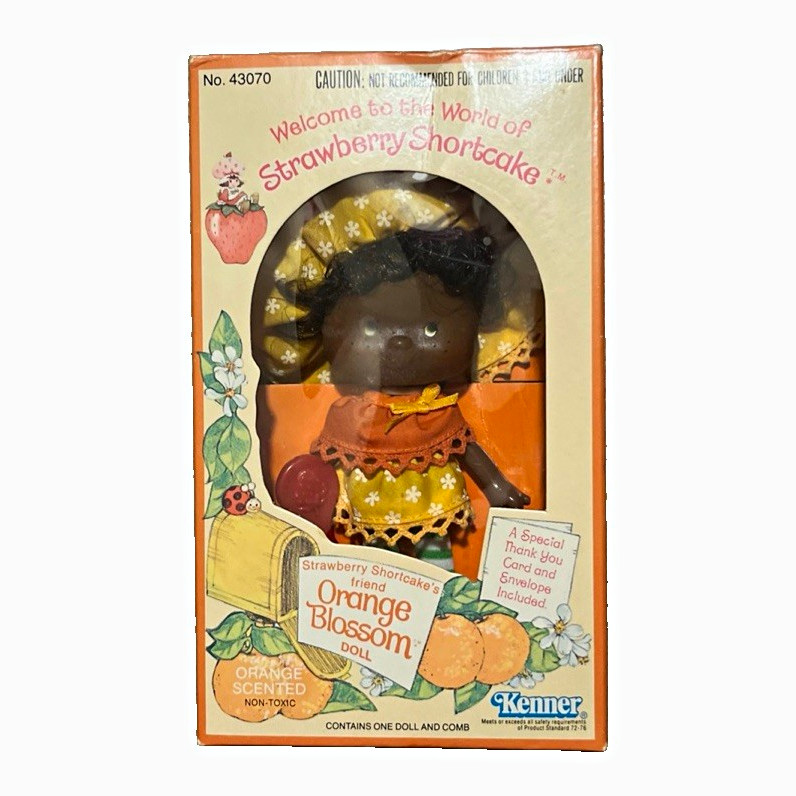 1980 Kenner Strawberry Shortcake Blossom Scented Doll In Box