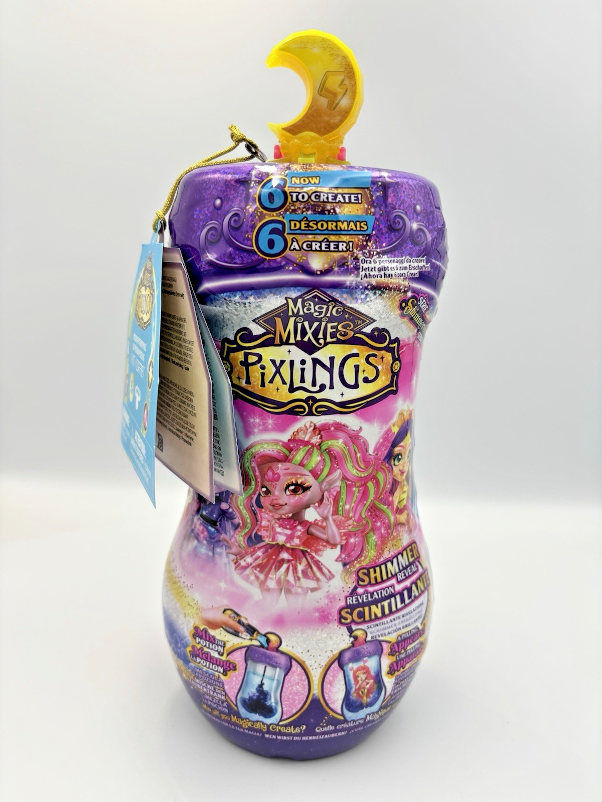 Magic Mixies Pixlings Shimmerverse Series – Tiggz The Tiger Pixling Doll Reveal