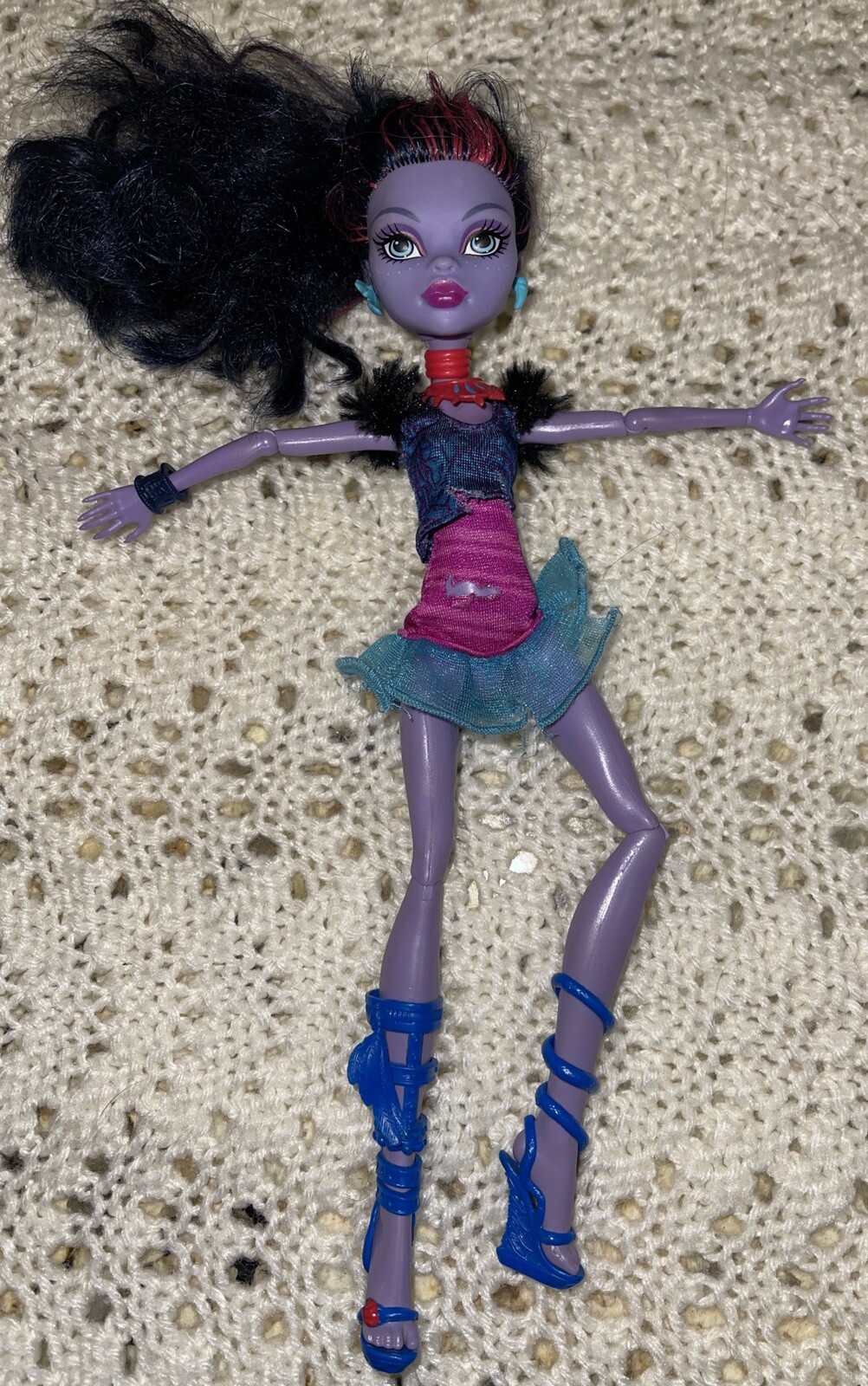 Monster High Doll & Clothes JANE BOOLITTLE ~ 2013 Mattel ~ Nice Condition