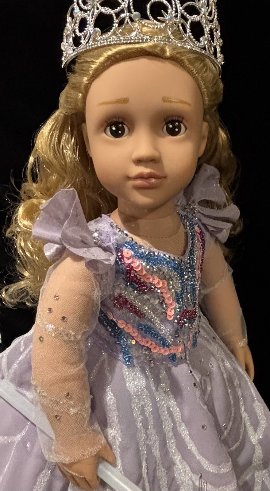 Custom Glinda 18” Our Generation Doll Wicked For Good OOAK
