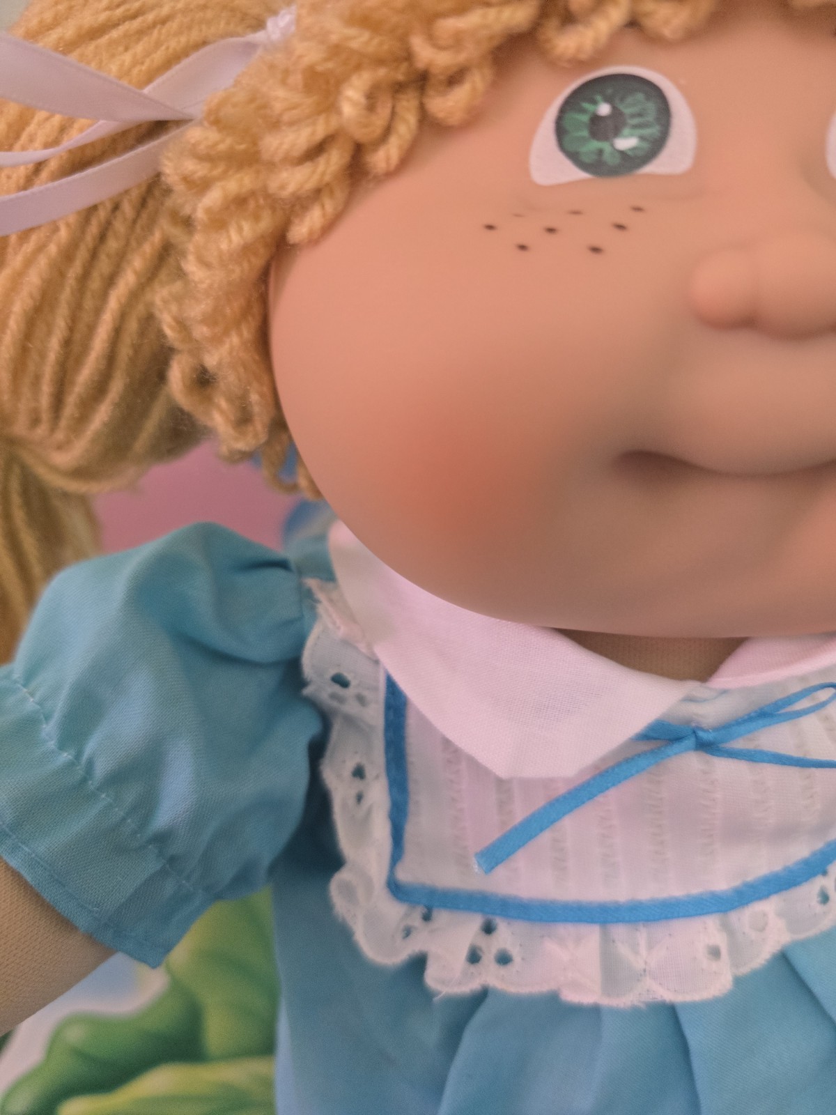 vintage Cabbage Patch kid jesmar Spain small freckled girl hm3