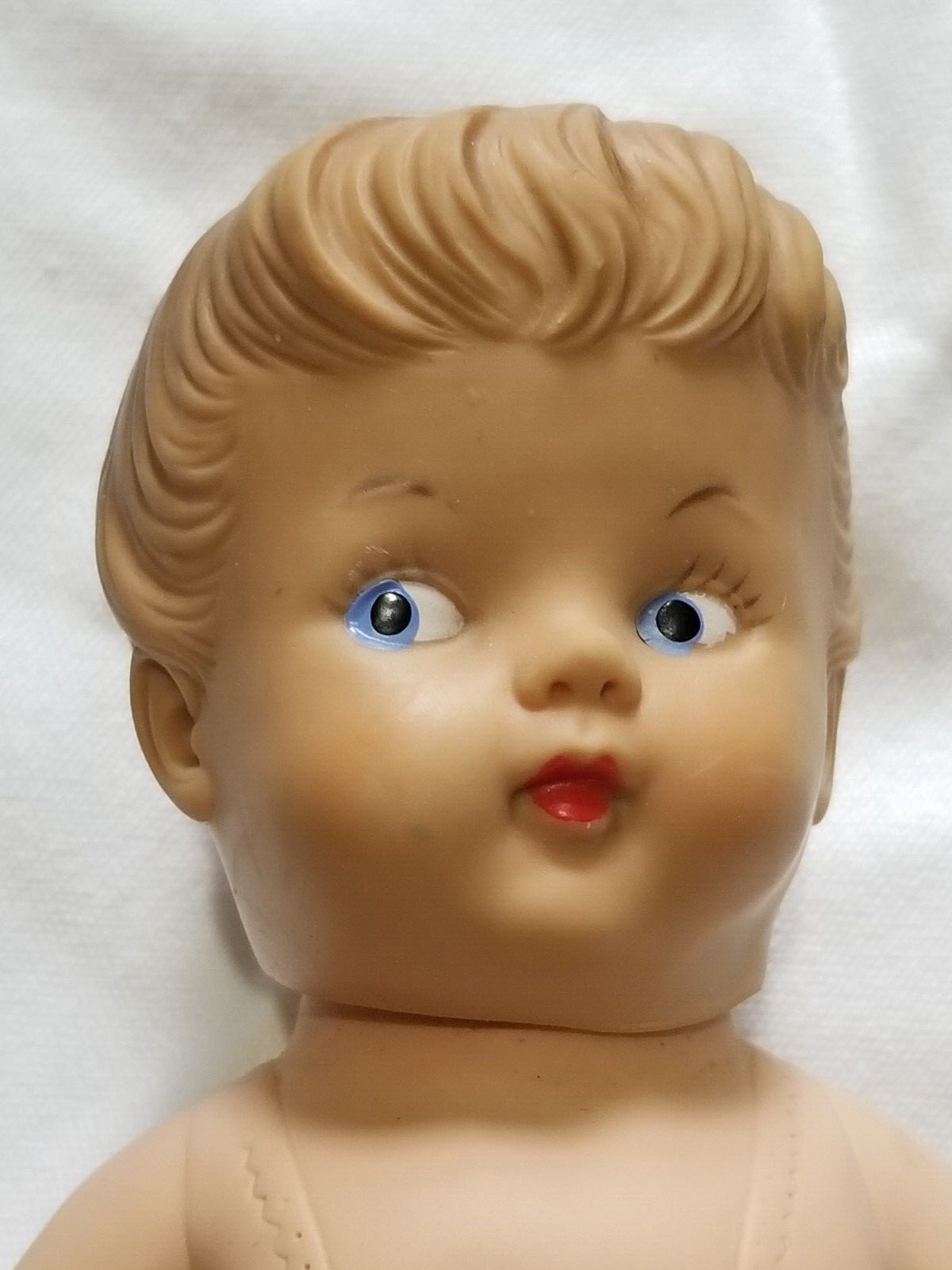 Arrow Plastics Side Glance 9″ Doll Rubber 1960s Vintage VGC HTF