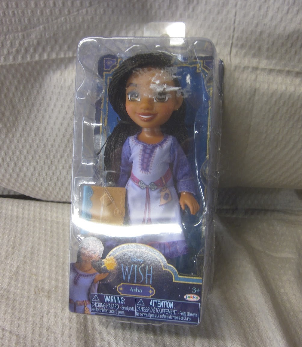Jakks Disney Wish Asha Doll 6 Inches and Posable